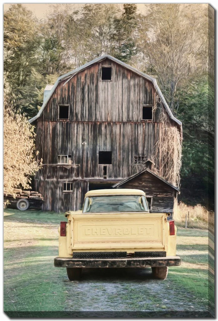 Country Lane Wall Art - Natural - 16 X 20