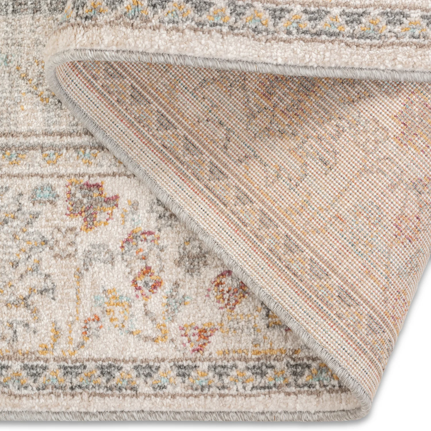 Cubana Bordered Rug - 3' x 5' - Multi-Colour - Image 2