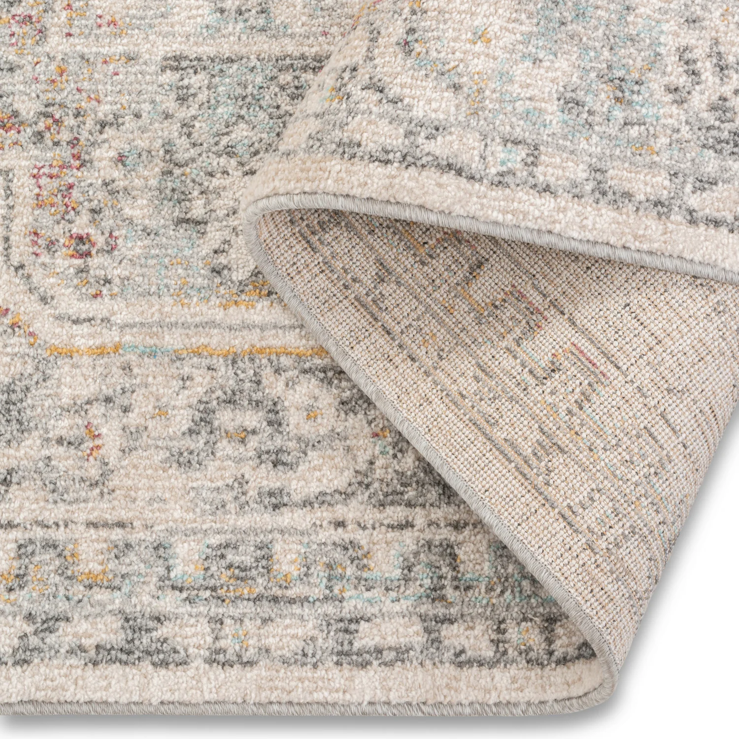 Cubana Medallion Rug - 5' x 8' - Multi-Colour - Image 2