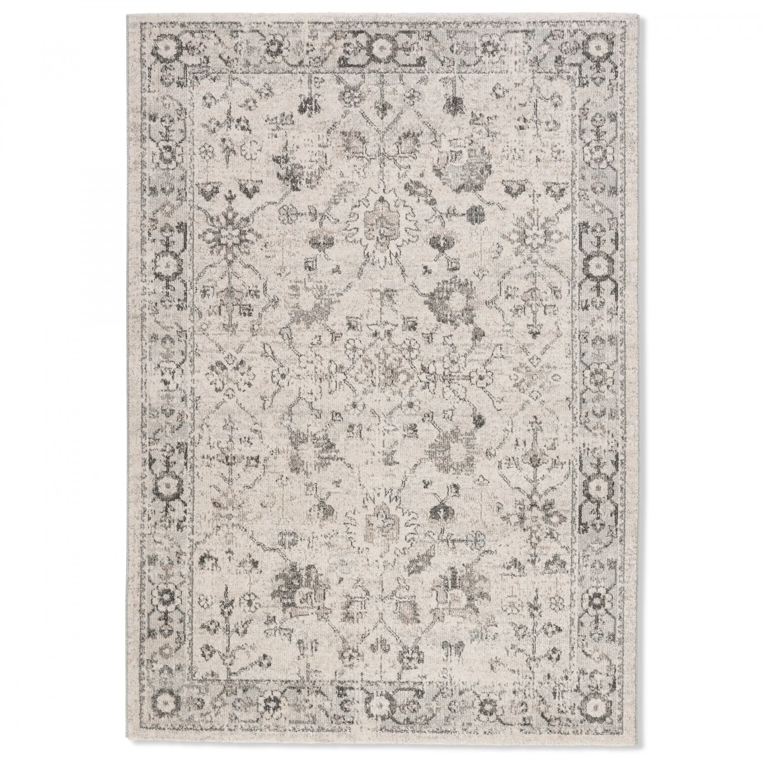 Cubana Traditional Rug - 3' x 5' - Espresso/Grey