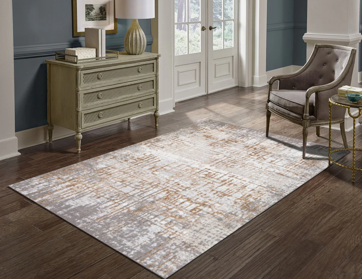 Cypress 7' X 9' Area Rug - Grey/Beige - Image 2
