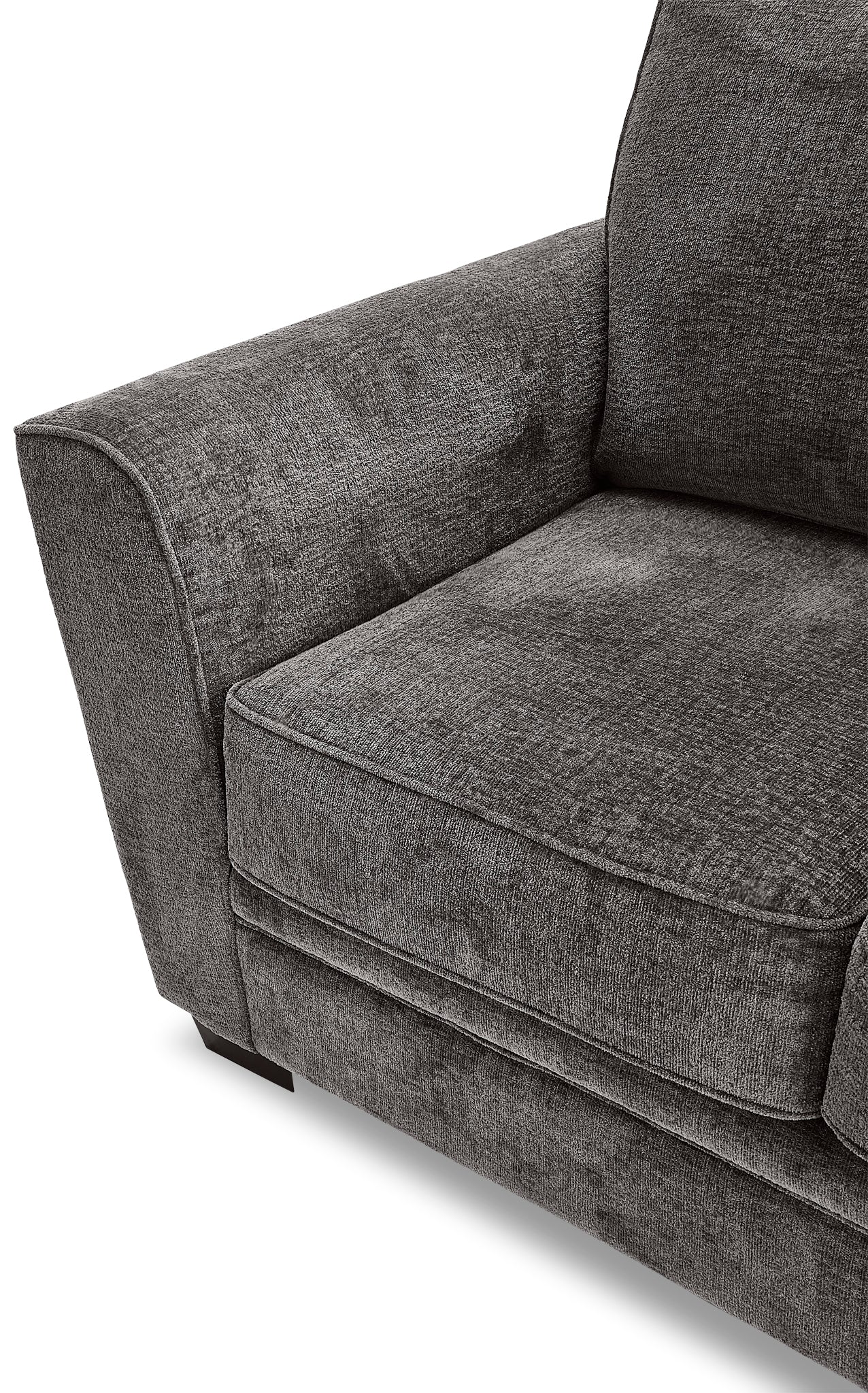 Daisy Sofa, Loveseat and Chair Set - Charcoal - Image 5
