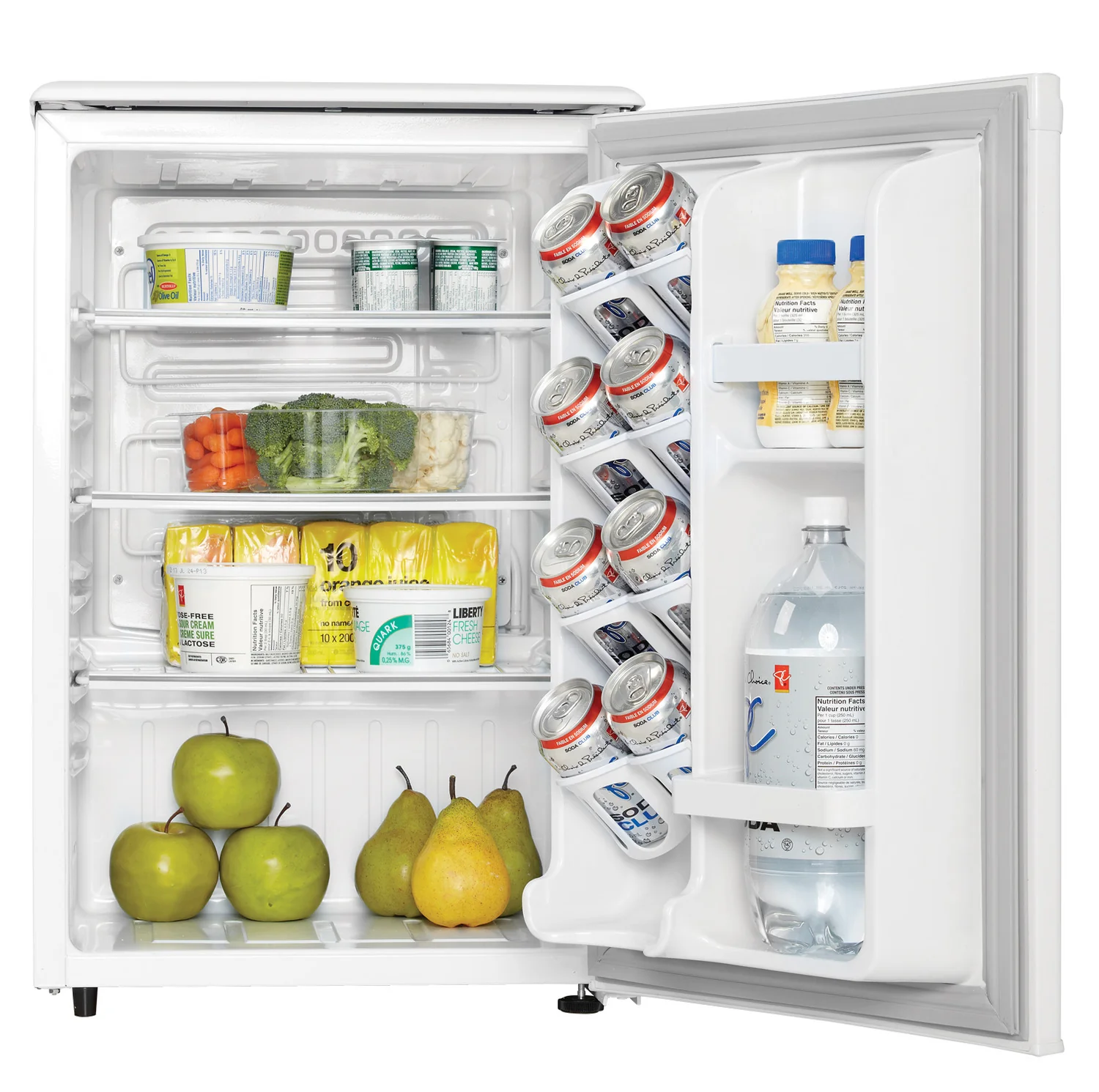 Danby White Compact Refrigerator (2.6 cu. ft.) - DAR026A1WDD - Image 2