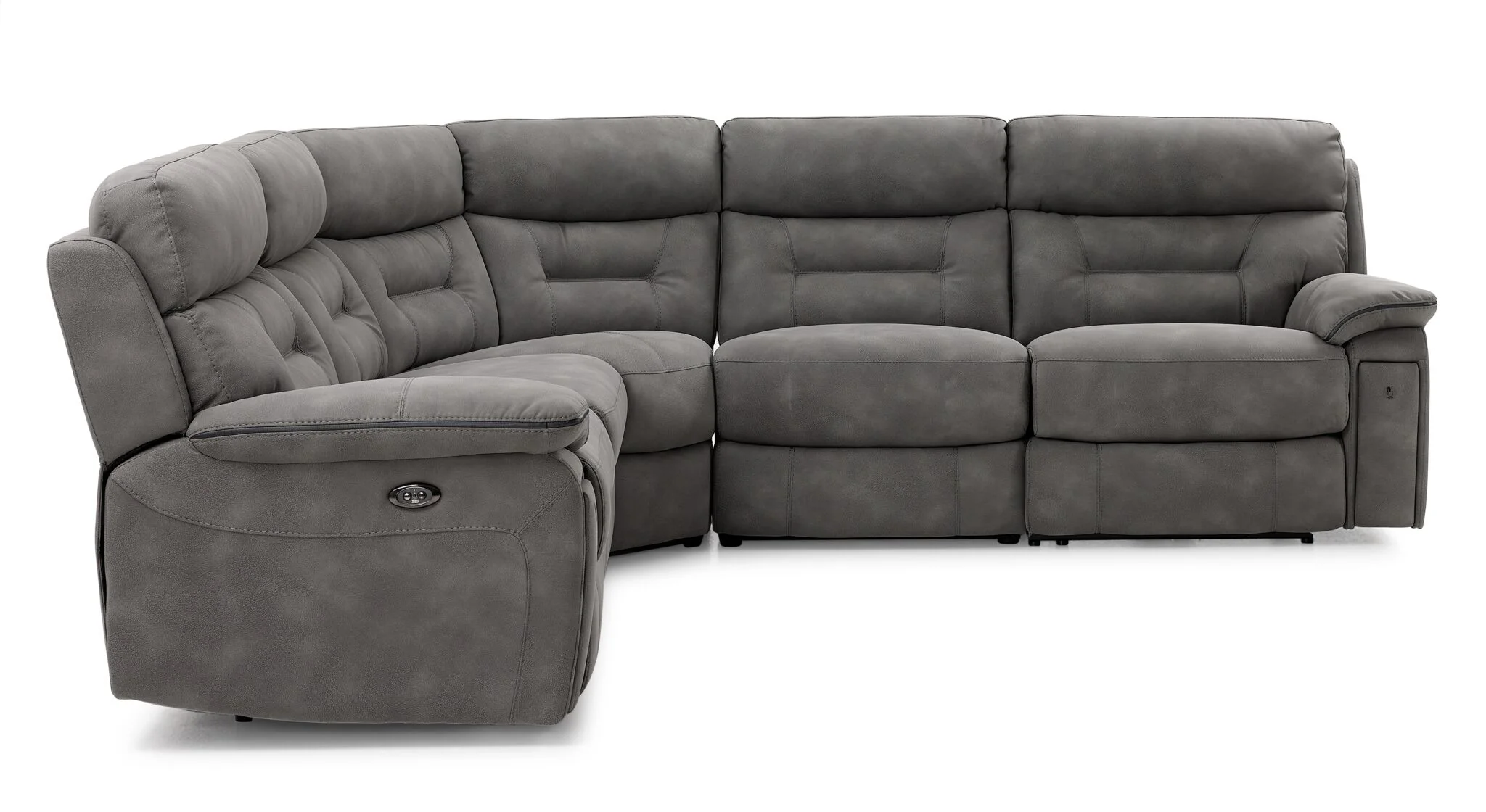 Dawson 5-Piece Power Reclining Sectional - Graphite - Image 2