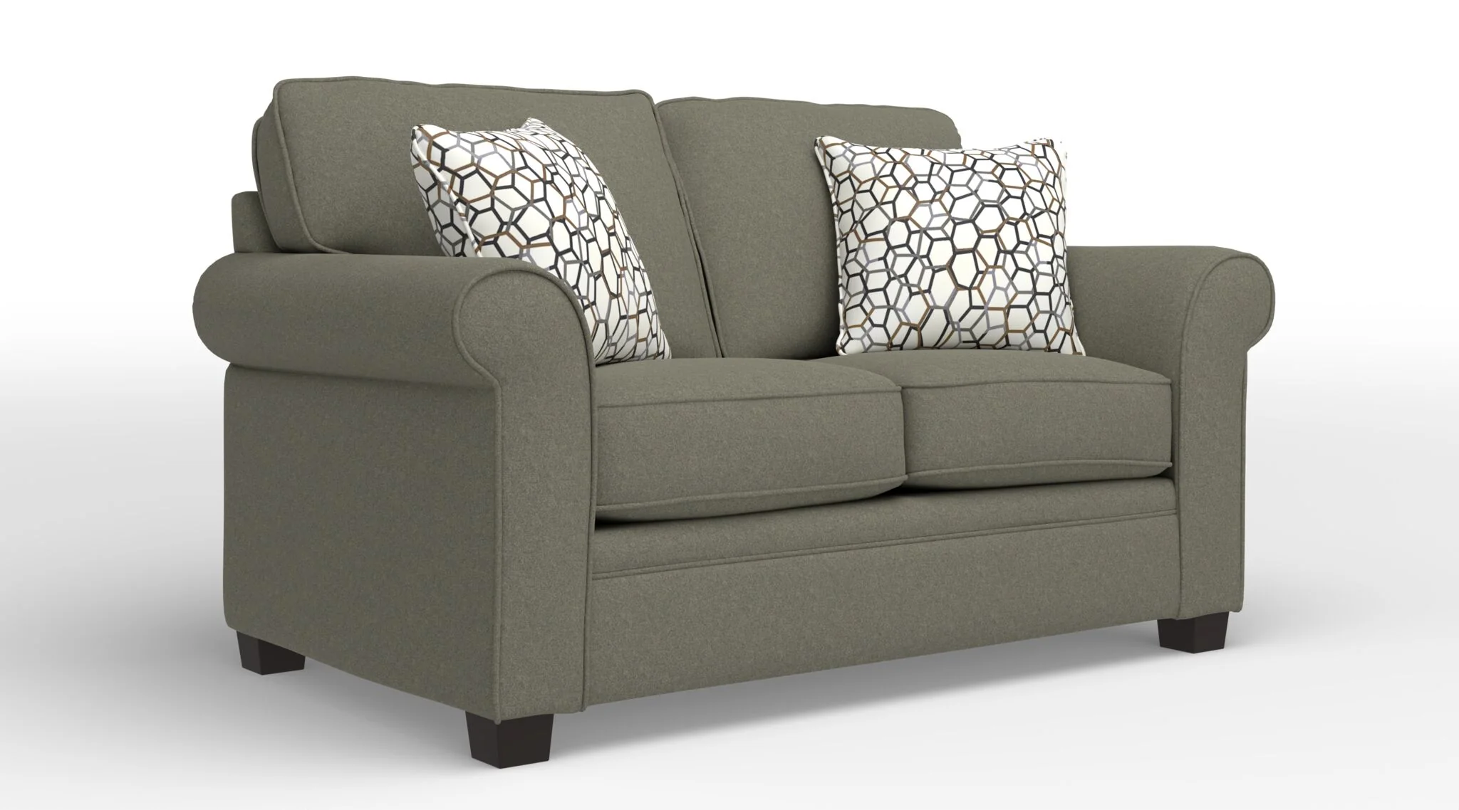 Duffield Loveseat - Flax Brown