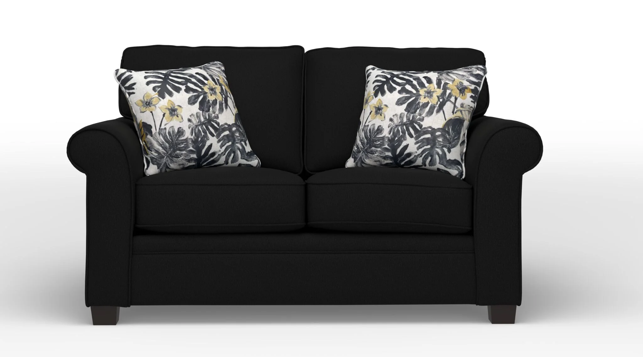 Duffield Loveseat - Jacob Dark Grey - Image 2