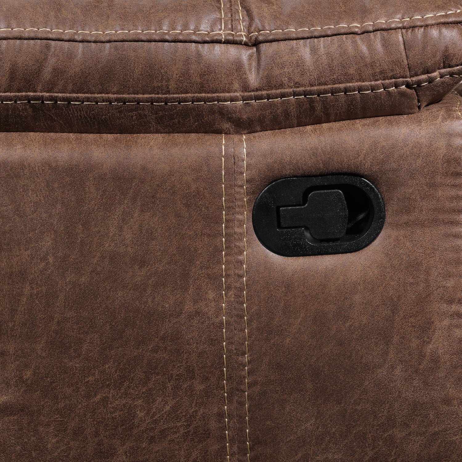 Durango Reclining Sofa - Saddle Brown - Image 6