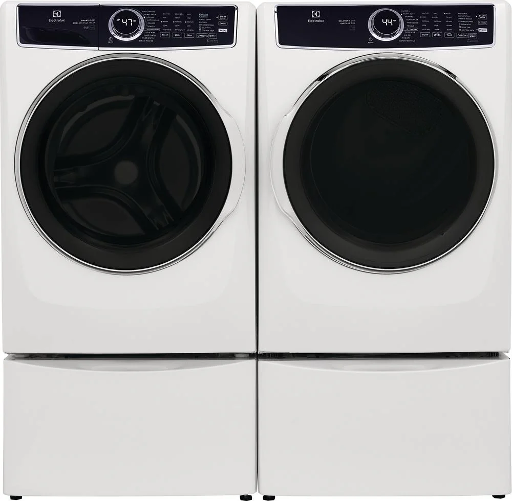 Electrolux White Front Load Steam Washer (5.2 Cu. Ft.) - ELFW7637AW - Image 12
