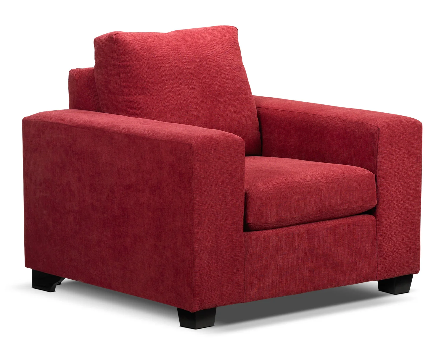 Fava Sofa and Chair Set - Red - Image 3