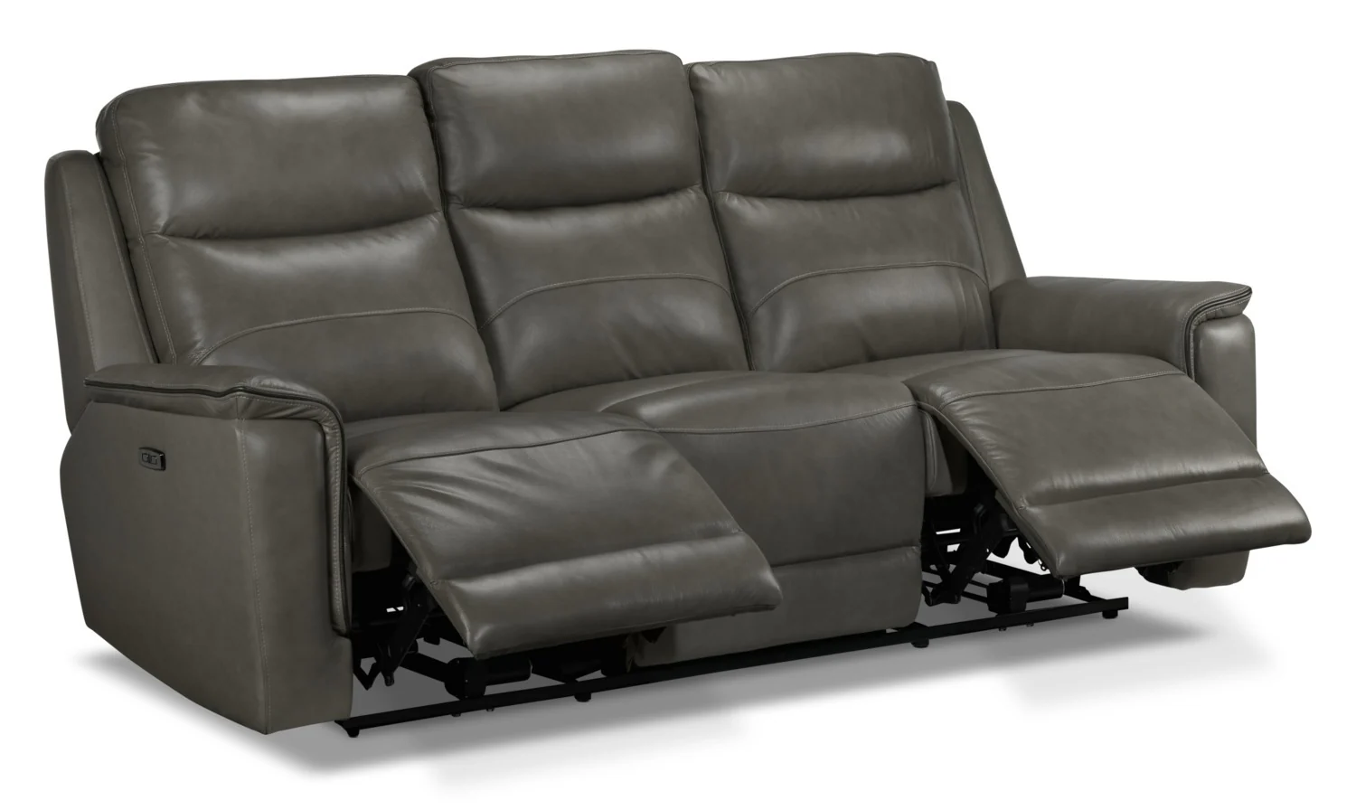 Firenze Power Reclining Sofa - Grey - Image 3