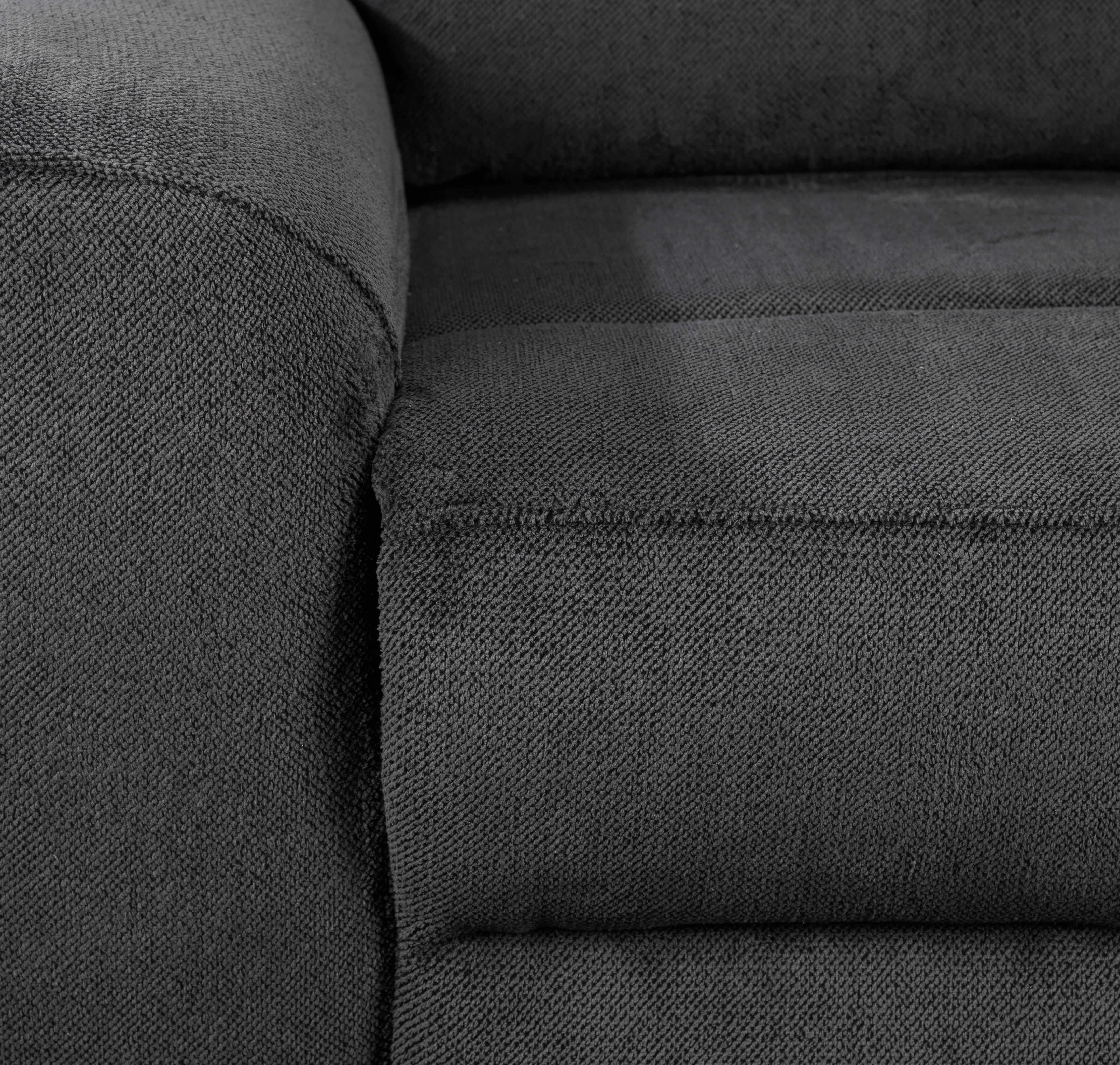 Fletcher Reclining Loveseat - Dark Grey - Image 6
