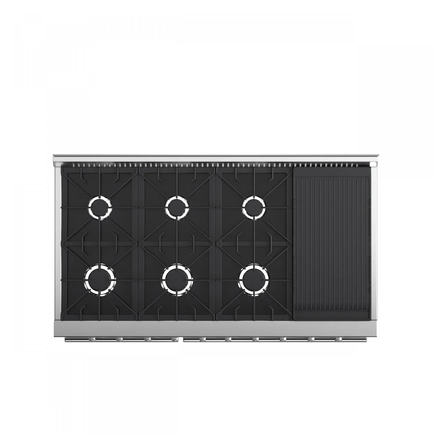 Forno Premium Stainless Steel Kitchen Package with 48" Gas Range, 2 28" Convertible Refrigerator/Freezer and 48" Range Hood - FBDL-018-04CAUS - Image 4
