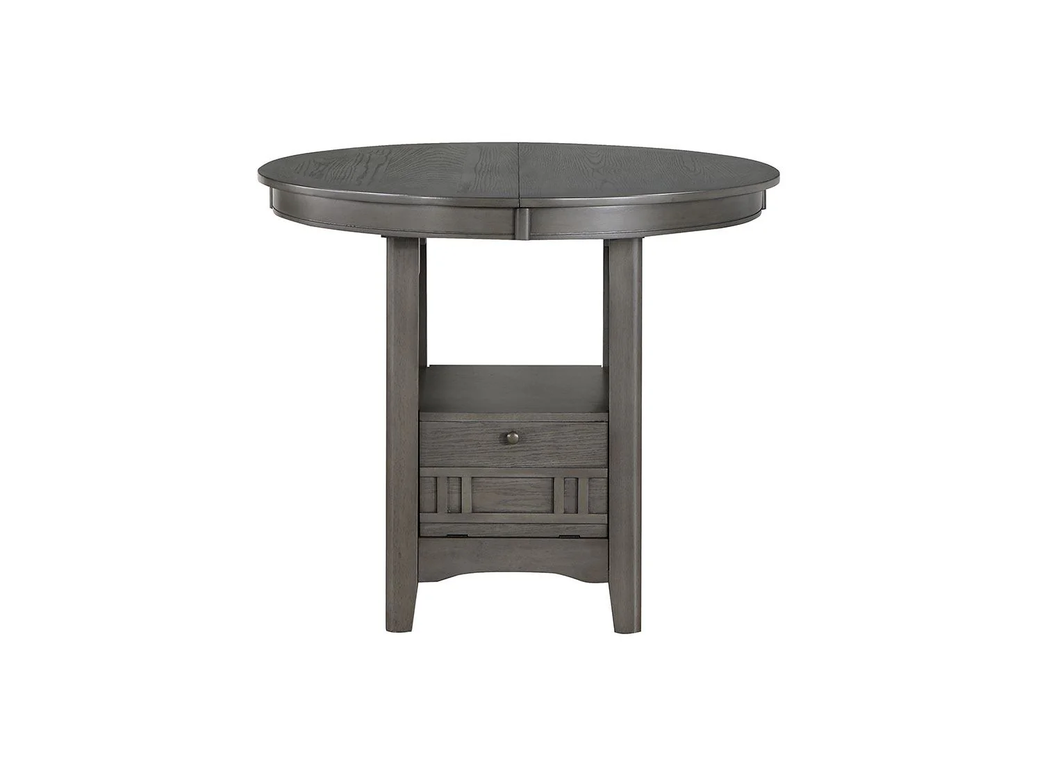 Freda Extendable Counter Height Dining Table - Grey - Image 4