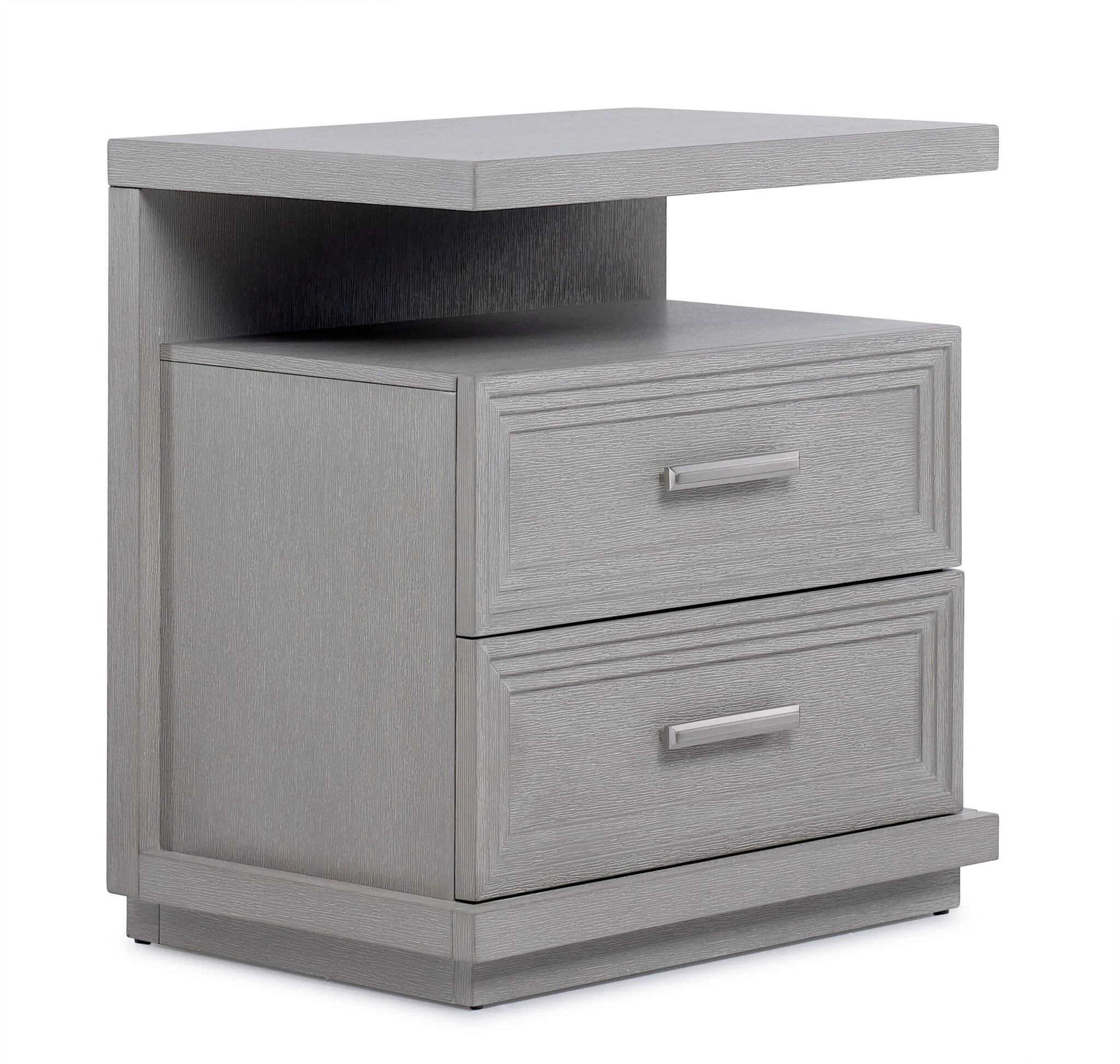 Fresh Perspective Cascade Night Table - Dovetail Grey - Image 4