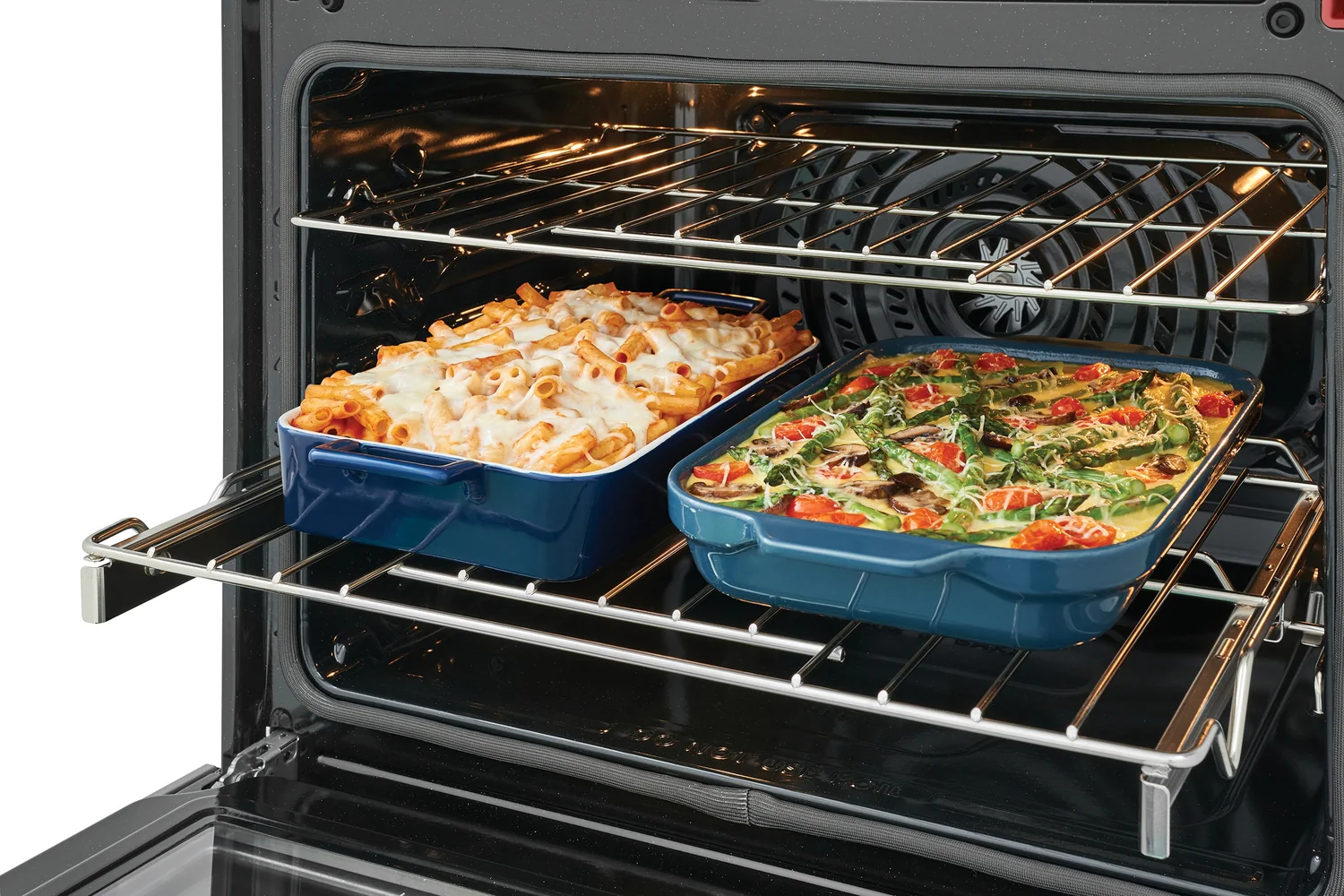 Frigidaire Gallery Smudge-Proof Black Stainless Steel 30" Single Wall Oven with Total Convection (5.3 Cu. Ft) - GCWS3067AD - Image 7