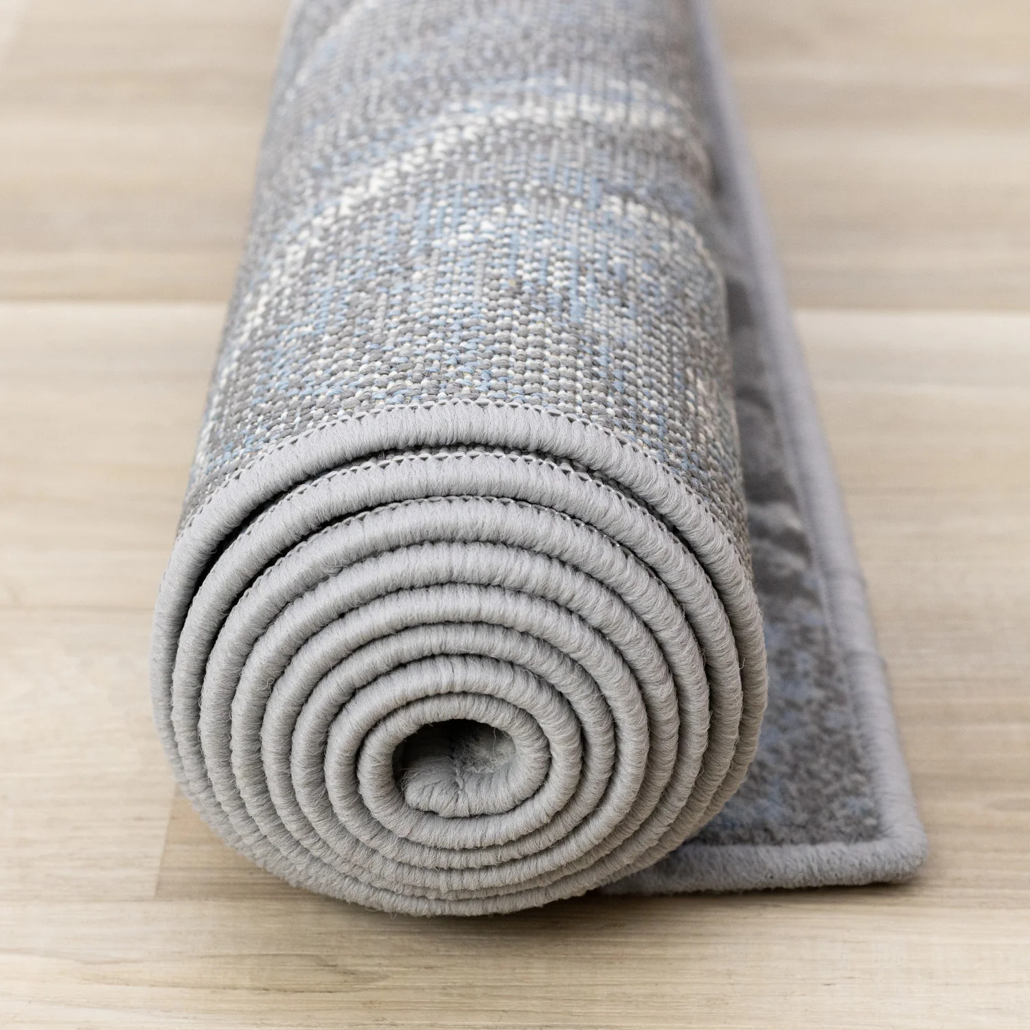 Functional Modern Area Rug - 8' X 11' - Blue/Grey - Image 13