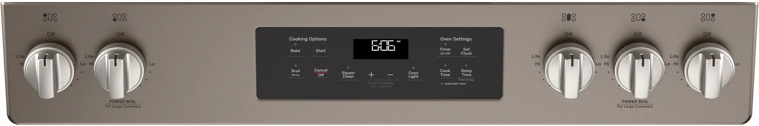 GE Premium Slate Appearance Slide-In Gas Range (5.4 Cu. Ft.) - JCGSS66EELES - Image 6