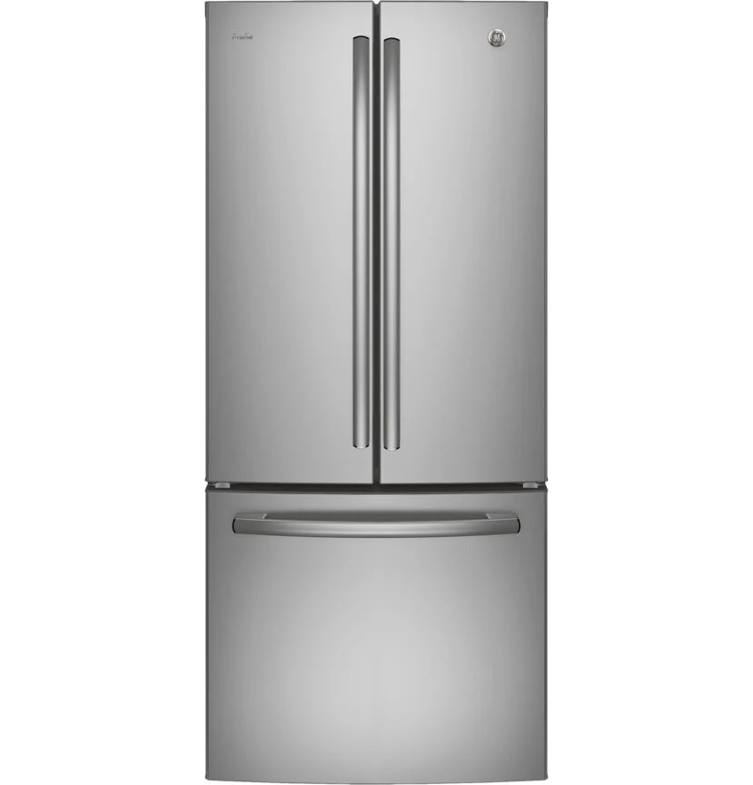 GE Profile 30" 20.8 Cu. Ft. Fingerprint Resistant Stainless French Door Refrigerator - PNE21NYRKFS