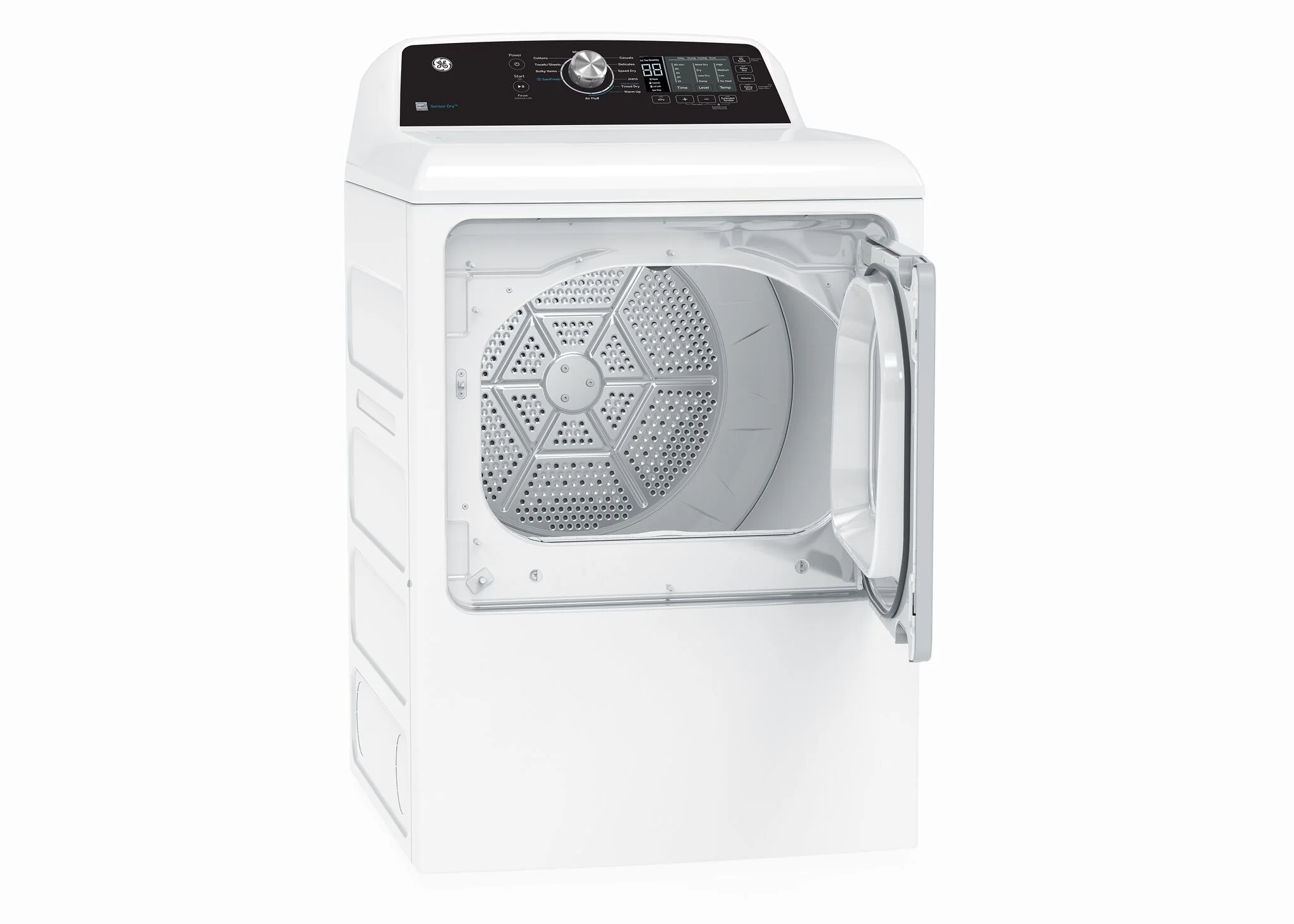 GE White Gas Dryer with SaniFresh Cycle (7.4 cu.ft.) - GTD68GBMRWS - Image 2