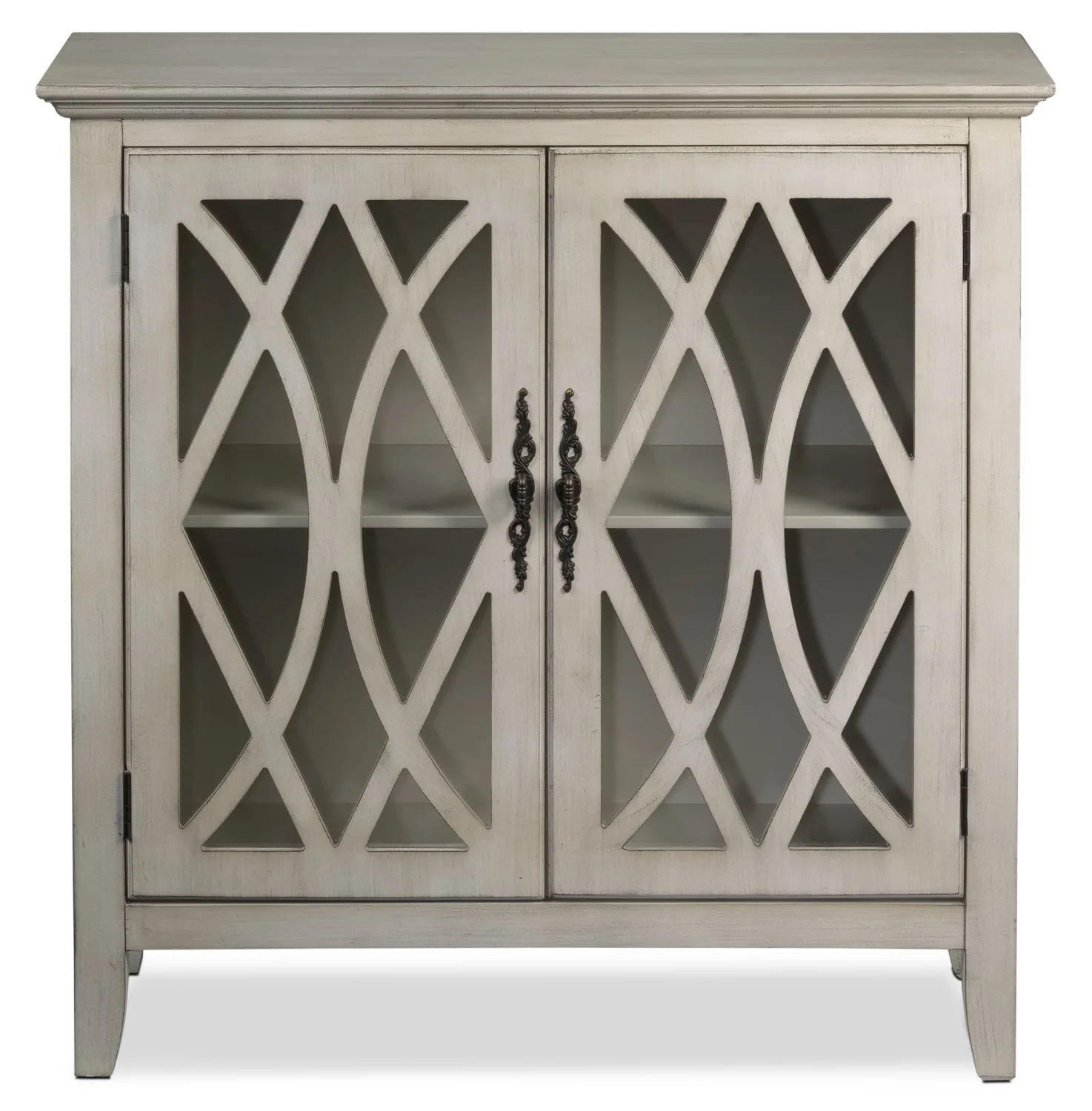 Glennon Accent Cabinet - Weathered White - Image 2