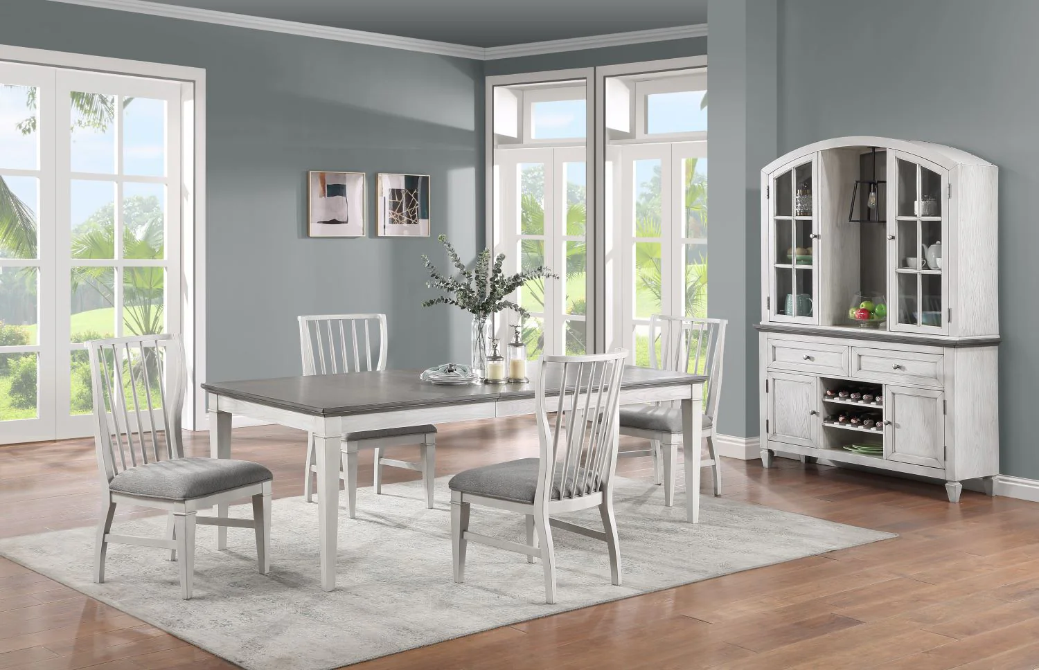 Greyridge Farm Buffet - Grey, White - Image 2