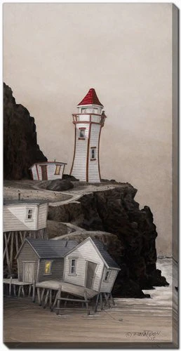 Guiding Light Wall Art - Natural - 30 X 60