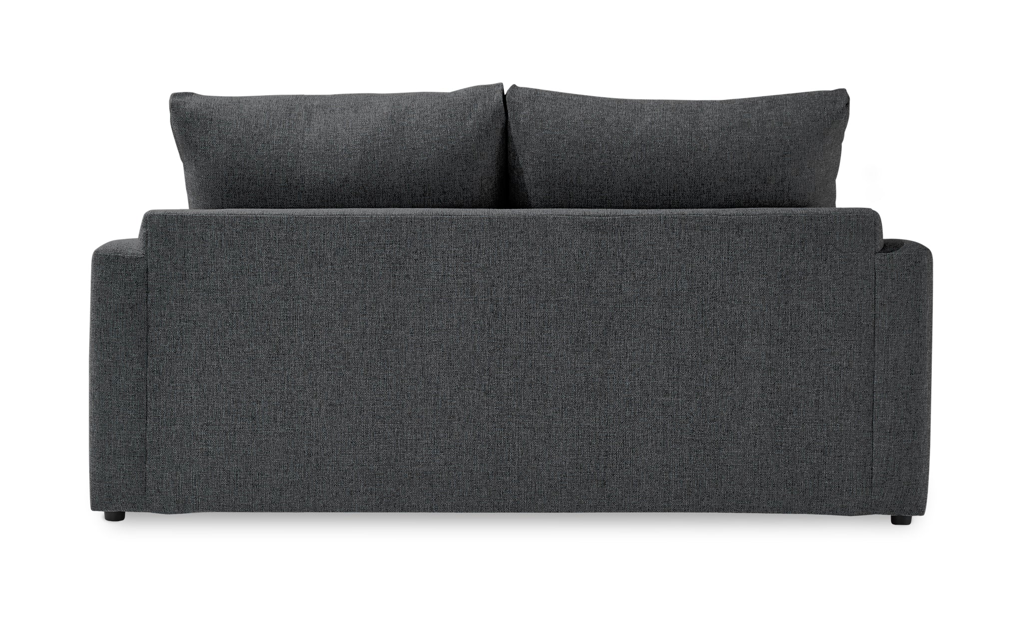 Harper Full Sofa Bed with Memory Foam Mattress - Charcoal - Image 7