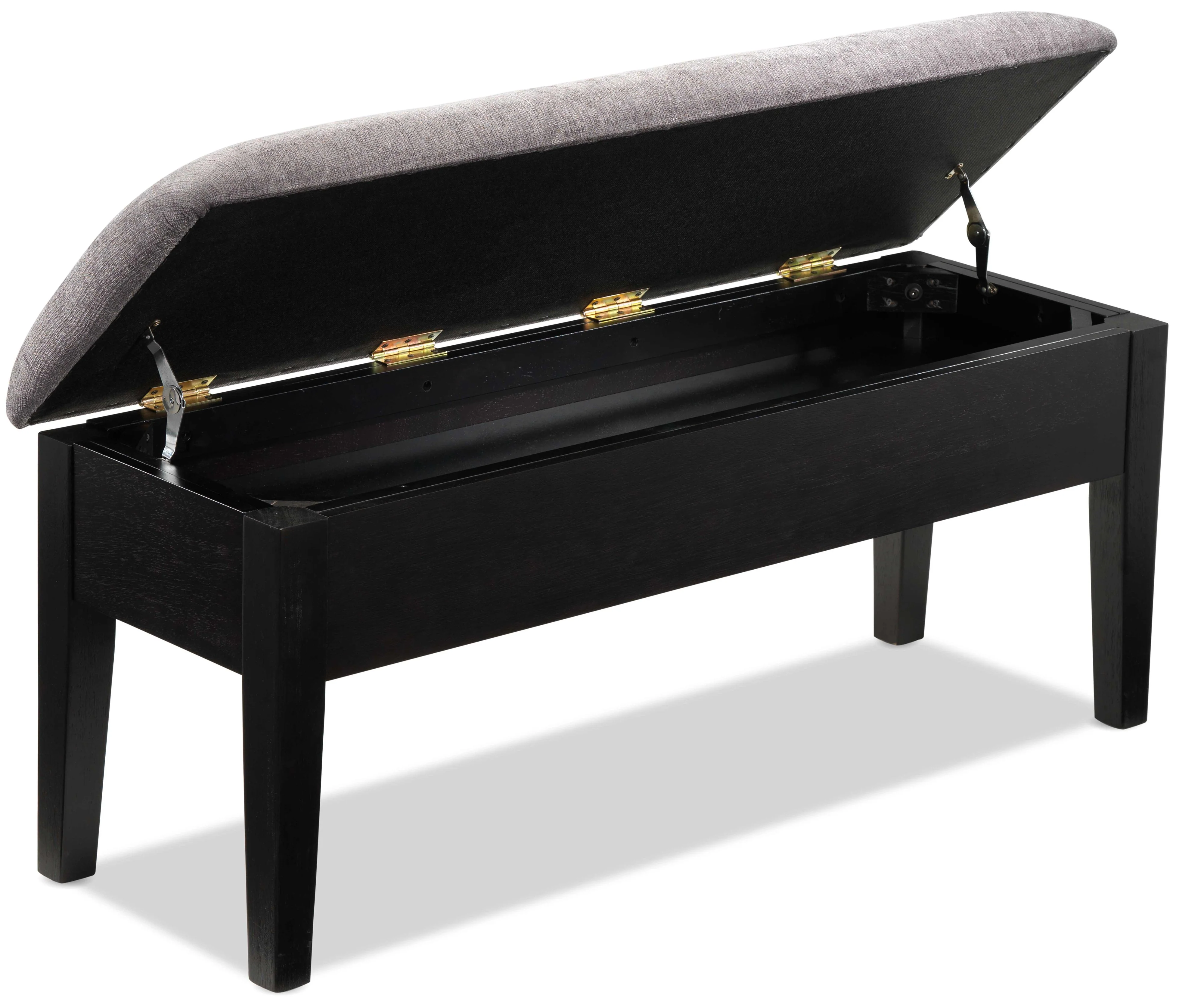 Haxby Bench with Storage - Weathered Grey - Image 2