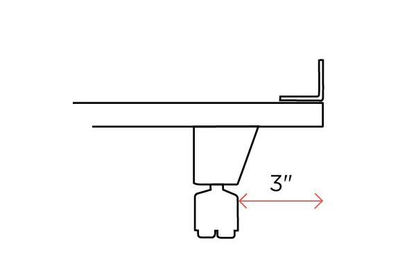 Heavy Duty Roller Queen/King Bed Frame - Image 2