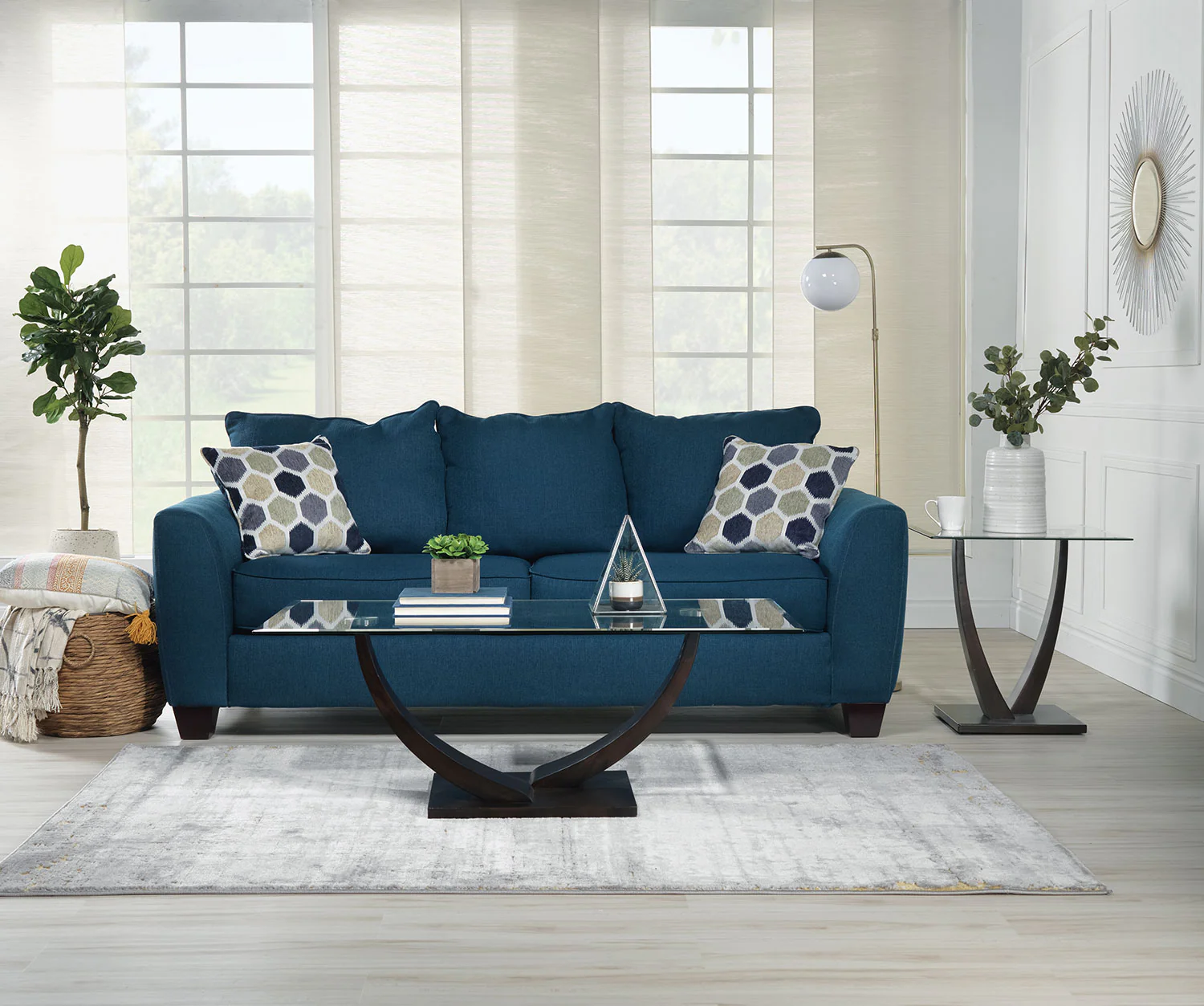 Heritage Sofa - Navy - Image 2