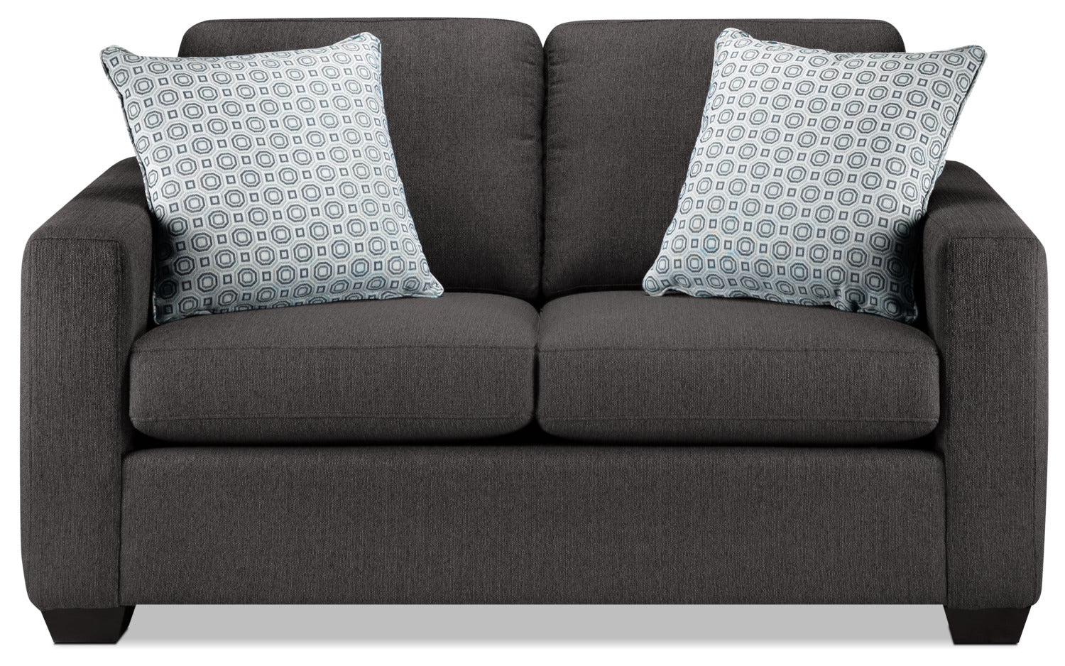 Hilary Loveseat - Charcoal - Image 2