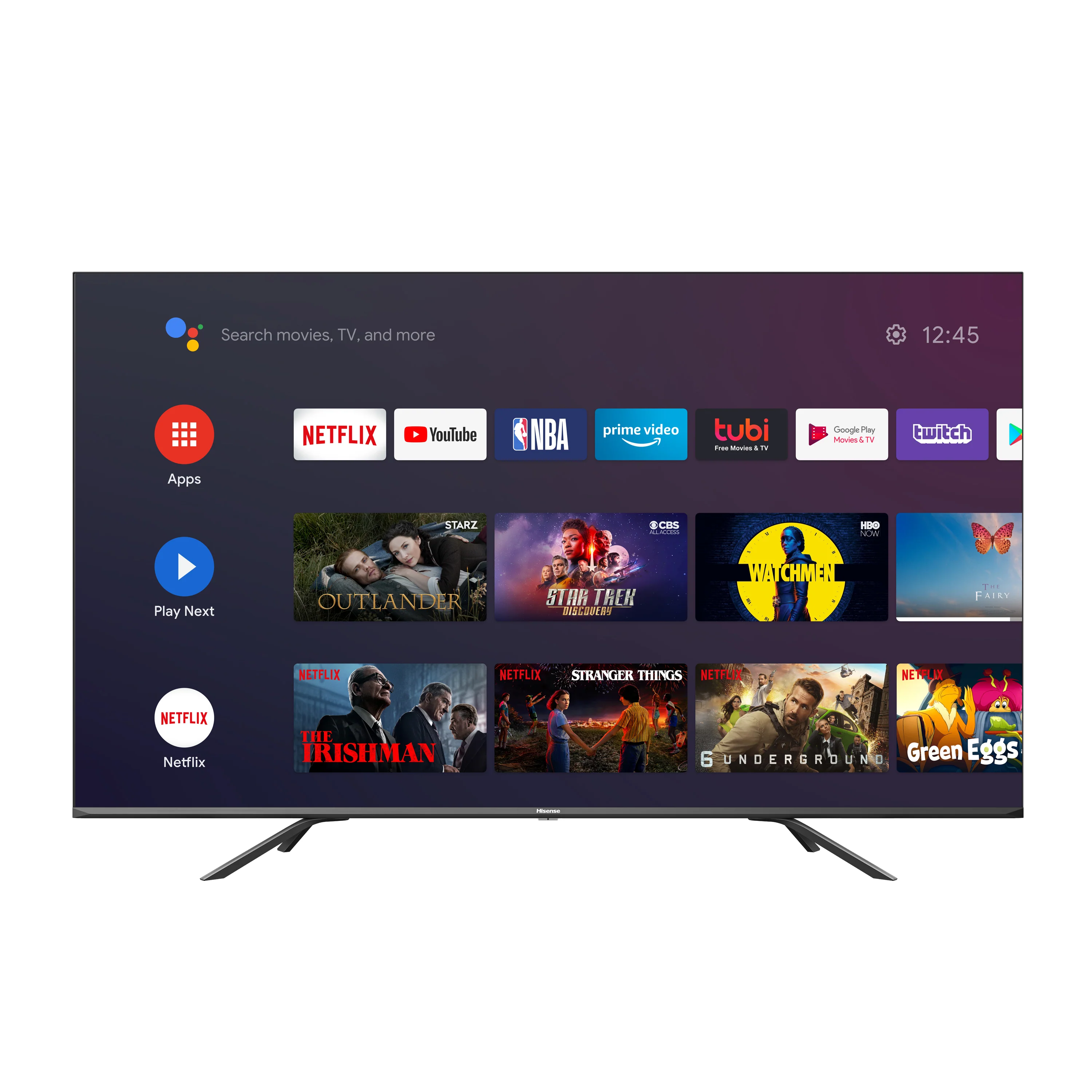 Hisense 55" 4K QLED SMART ANDROID TV - 55Q8G - Image 2