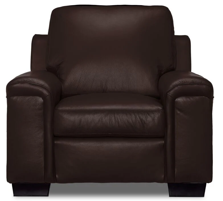 Icon Leather Chair - Mocha - Image 2