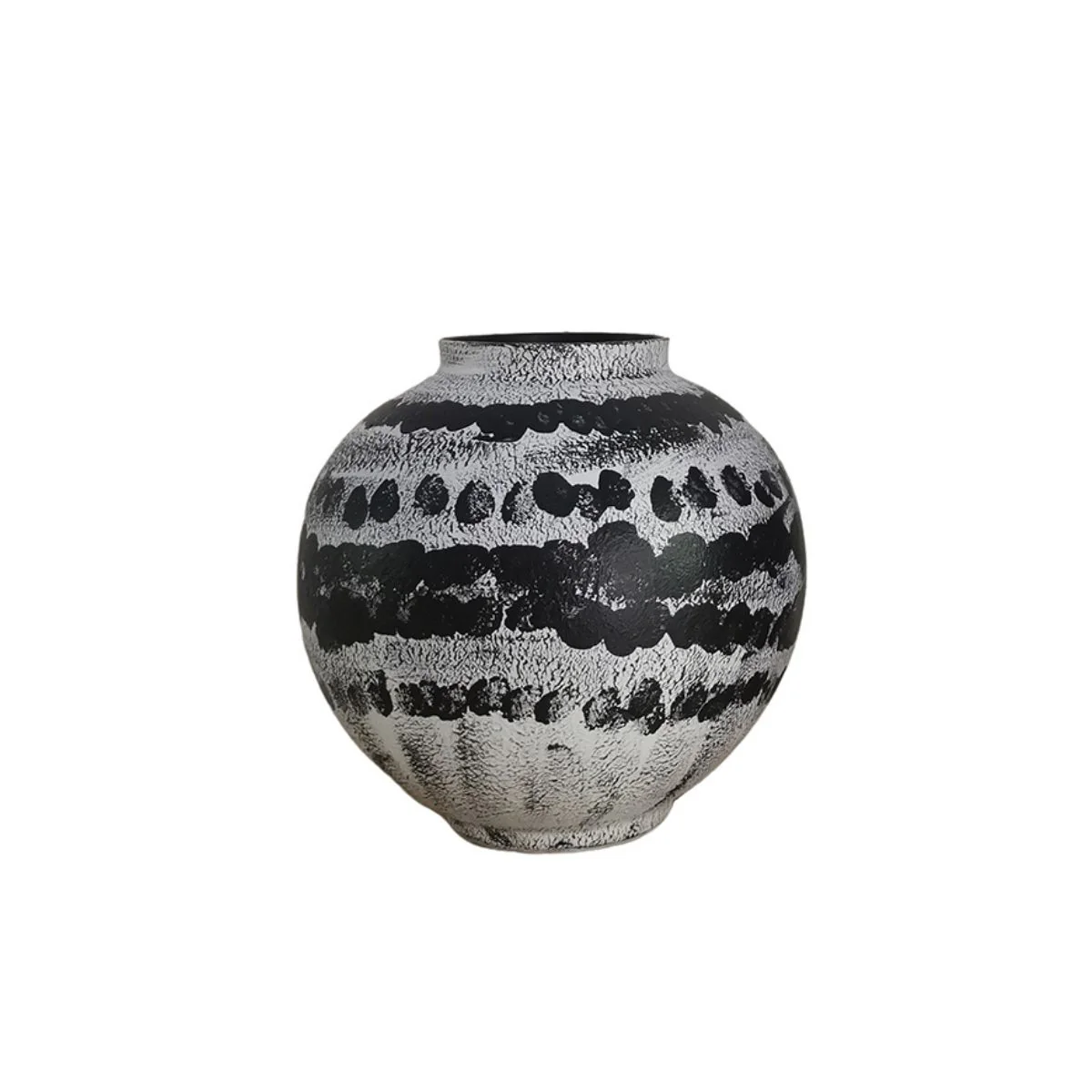 In Harmony Small Vase - Grey, White, Black