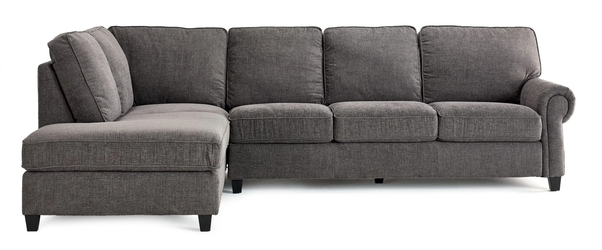 Kasey 2-Piece Sectional with Left Facing Chaise - Grey - Image 2
