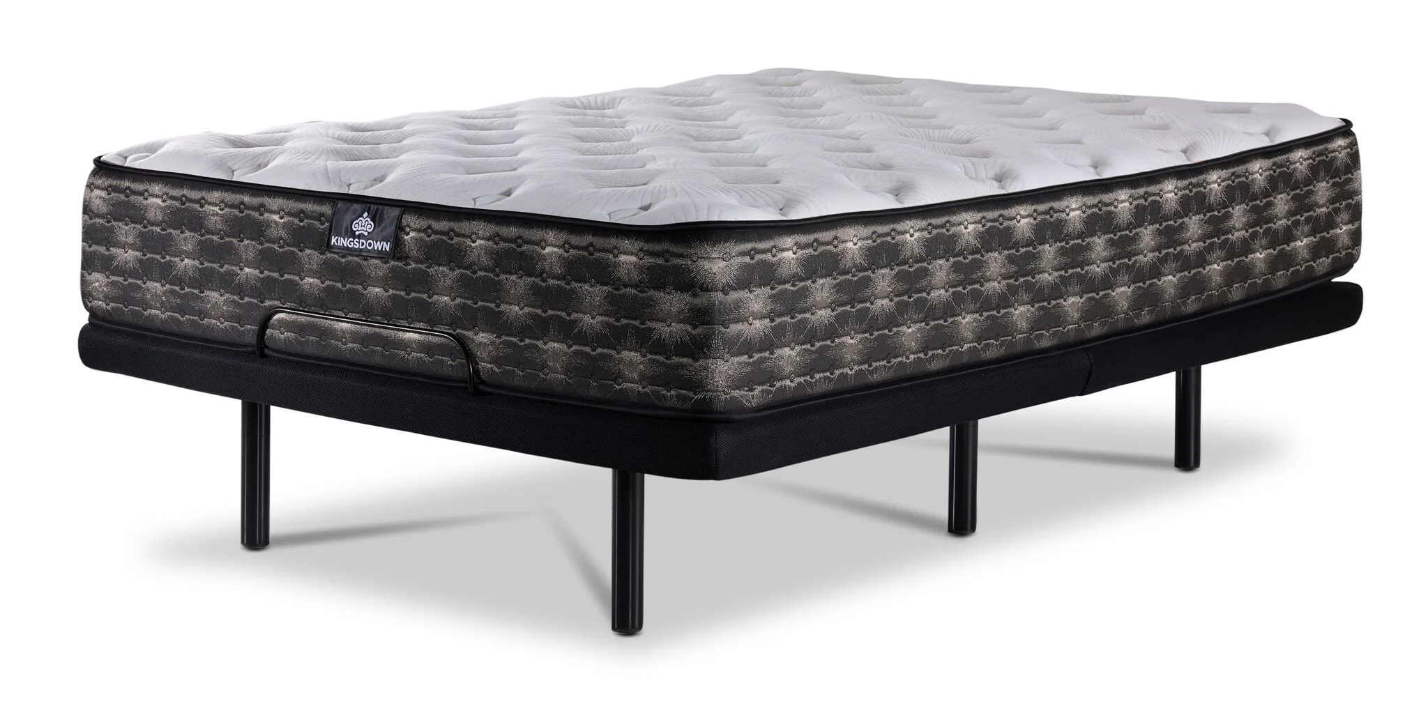 In Harmony - Kingsdown Concert Medium Tight Top Queen Mattress and L2 Motion Fit Adjustable Base - Image 2