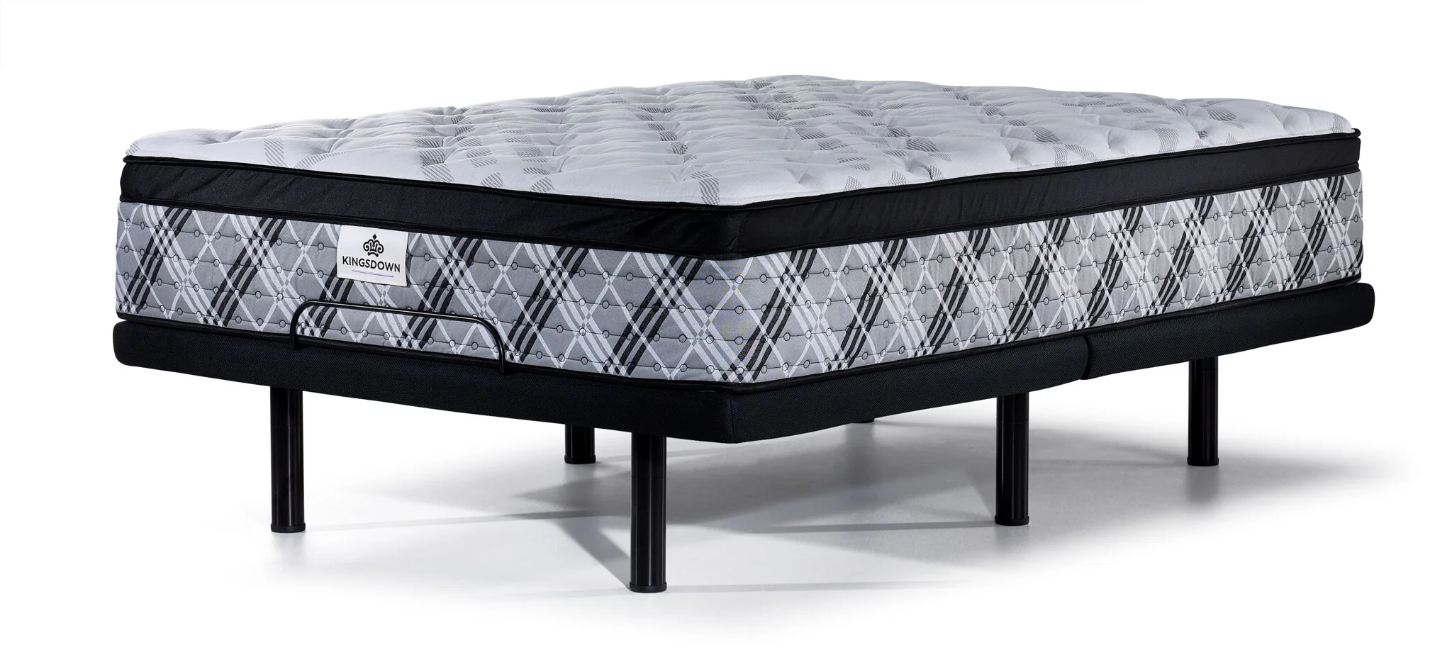 Kingsdown Natasha Plush King Mattress and L2 Motion Pro Adjustable Base - Image 2