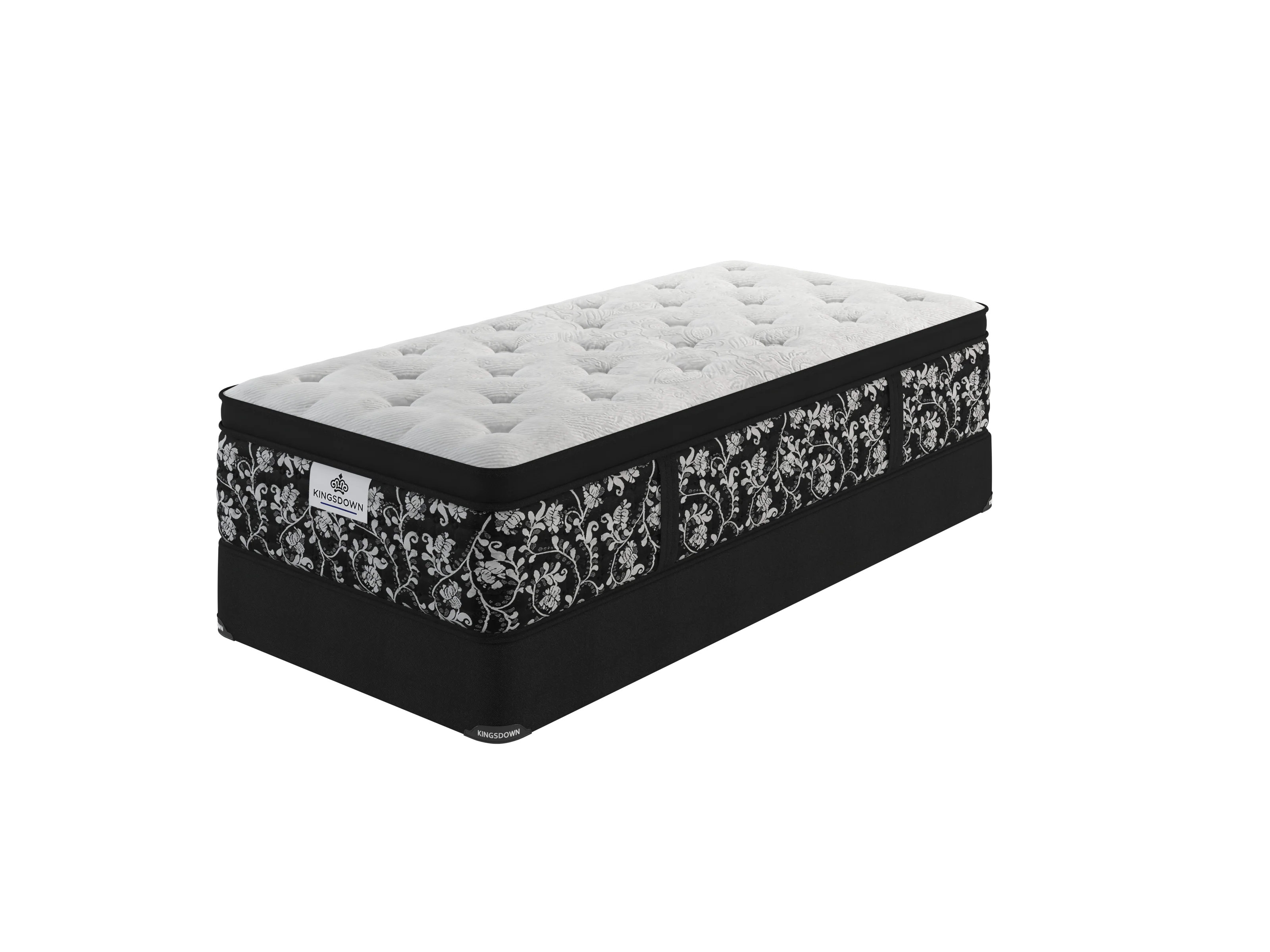 Kingsdown Regalia Twin XL Euro Top Firm Mattress and Boxspring Set