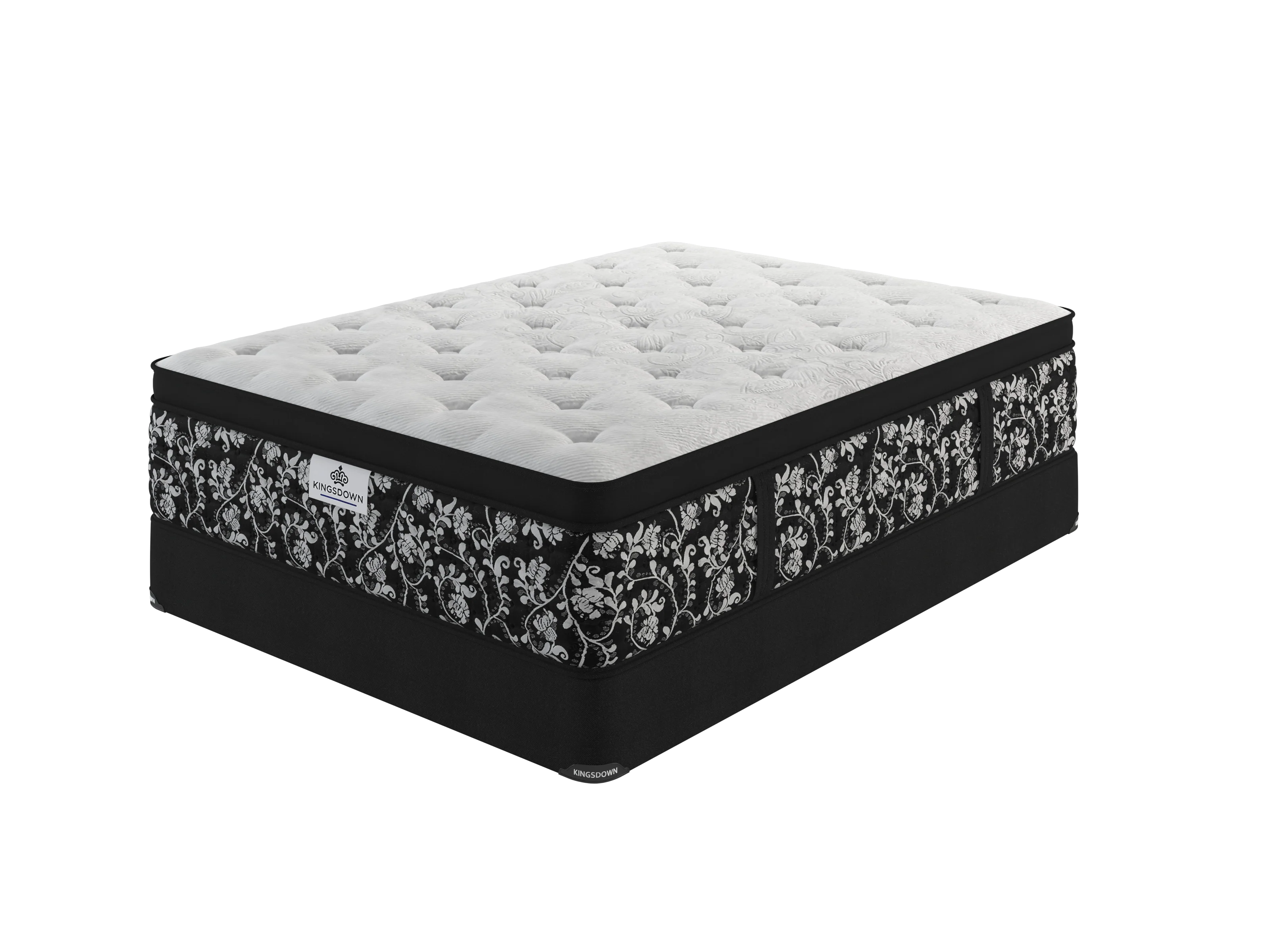 Kingsdown Summerset Firm Euro Top Queen Mattress and Boxspring Set