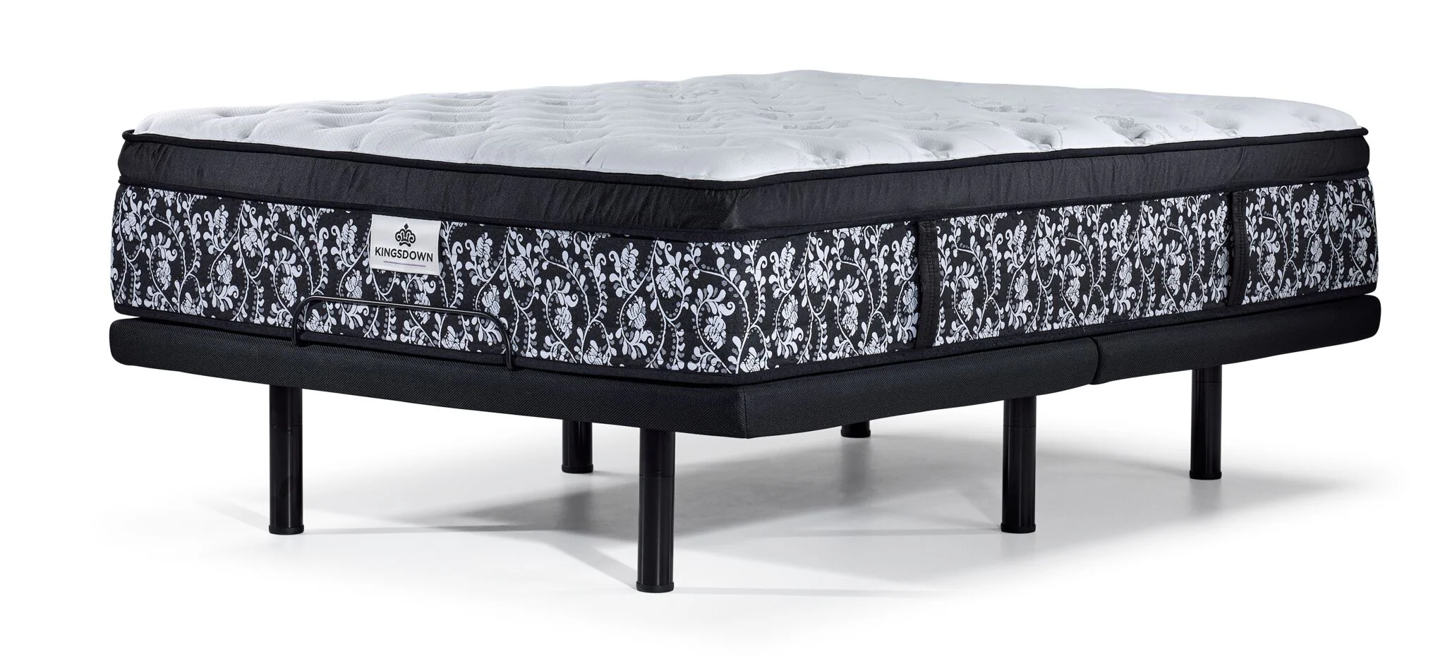 Kingsdown Summerset Firm Euro Top Queen Mattress and L2 Motion Pro Adjustable Base - Image 2