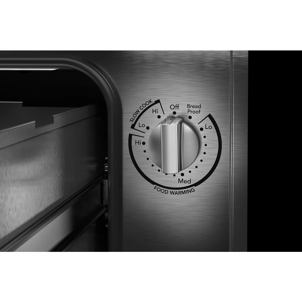 KitchenAid Black Ore 30 in. Slow Cook Warming Drawer (1.5 Cu. Ft.) - KWES730SBE - Image 5