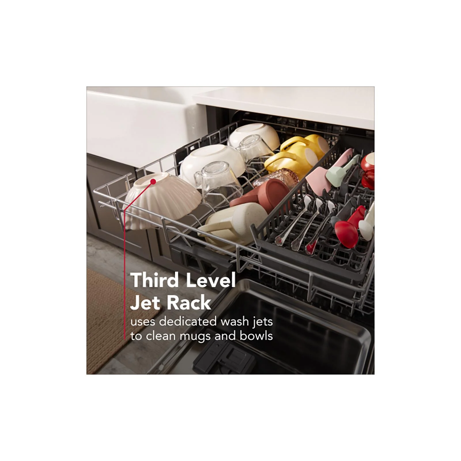 KitchenAid Black Ore Dishwasher (41 dBA) - KDFS324SBE - Image 18