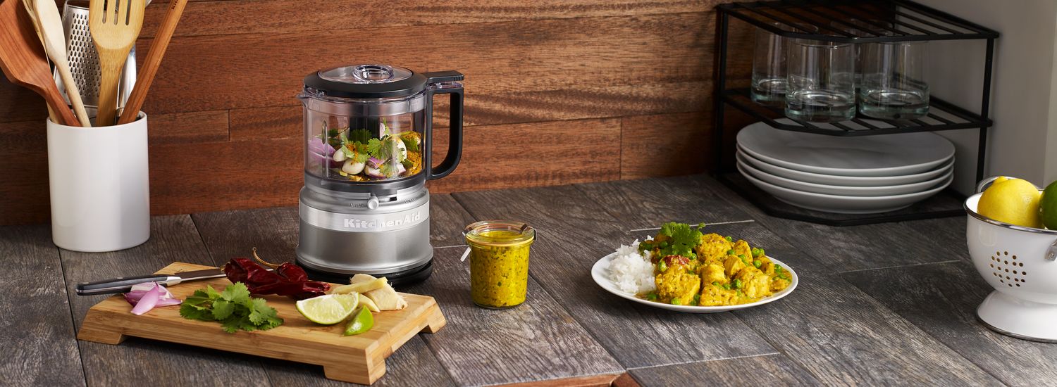 KitchenAid Contour Silver 3.5-Cup Mini Food Processor - KFC3516CU - Image 2