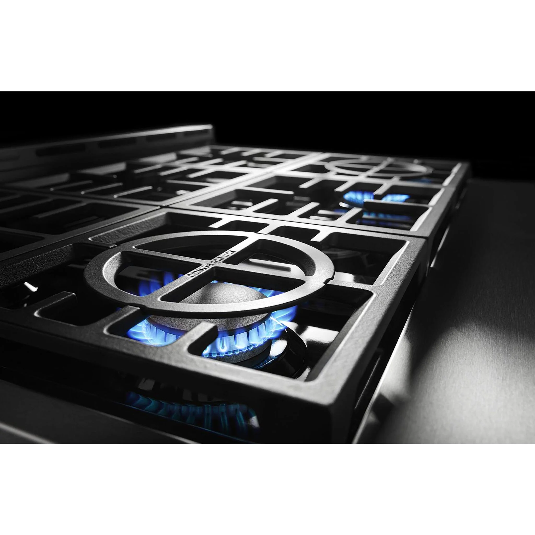 KitchenAid Ink Blue Smart Freestanding Gas Range (5.1 Cu. Ft.) - KFGC506JIB - Image 5