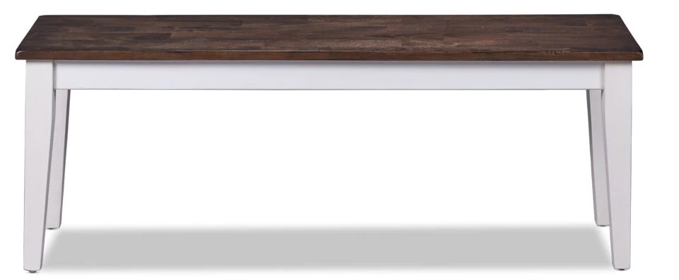 Kona Bench - White and Grey-Brown - Image 2