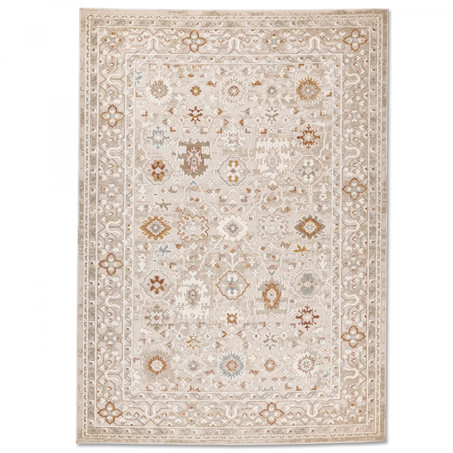 Kopfkino Bordered Rug - 8' x 10' - Multi-Colour