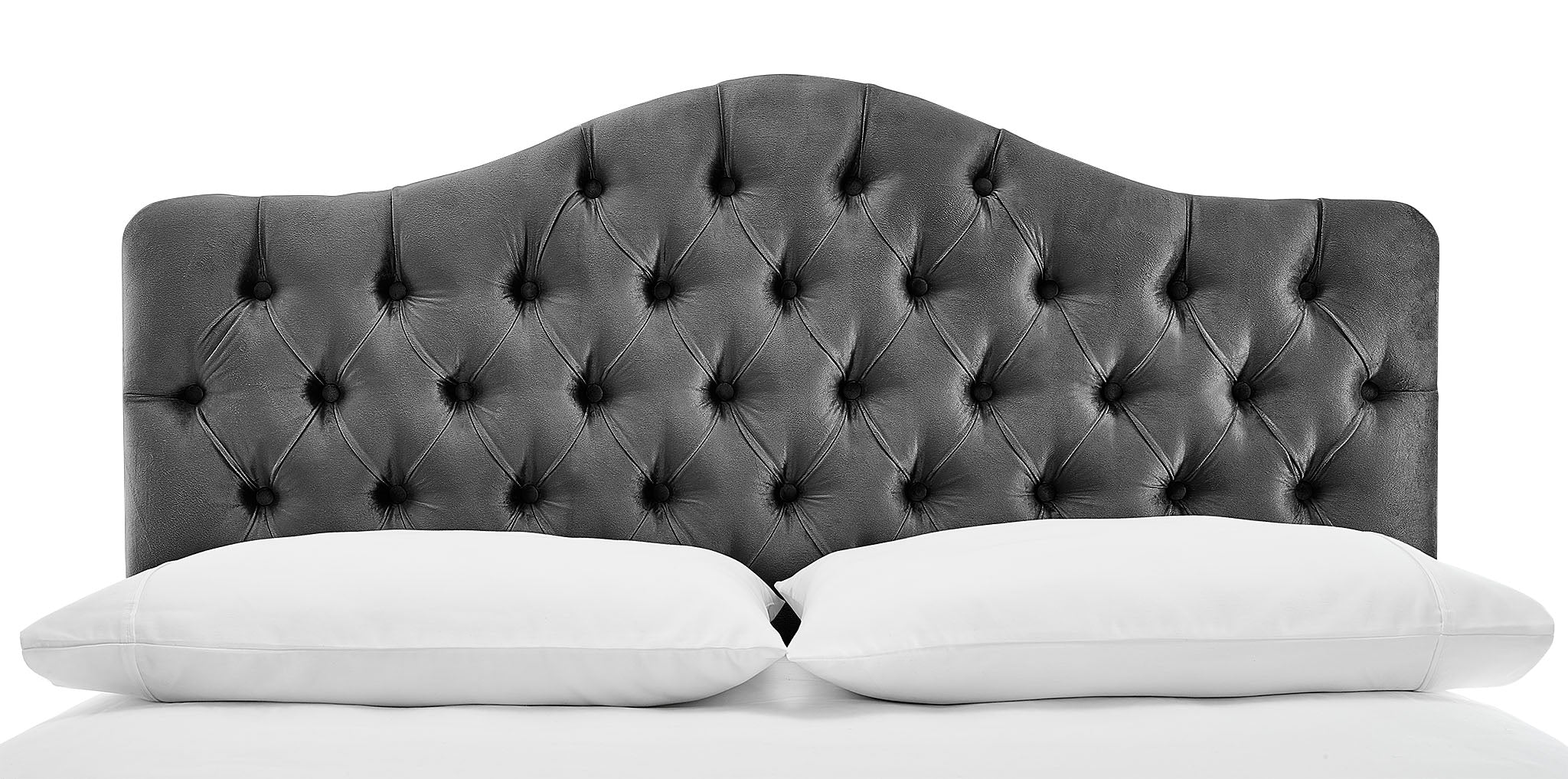 Lexa Twin Headboard - Dark Grey - Image 2