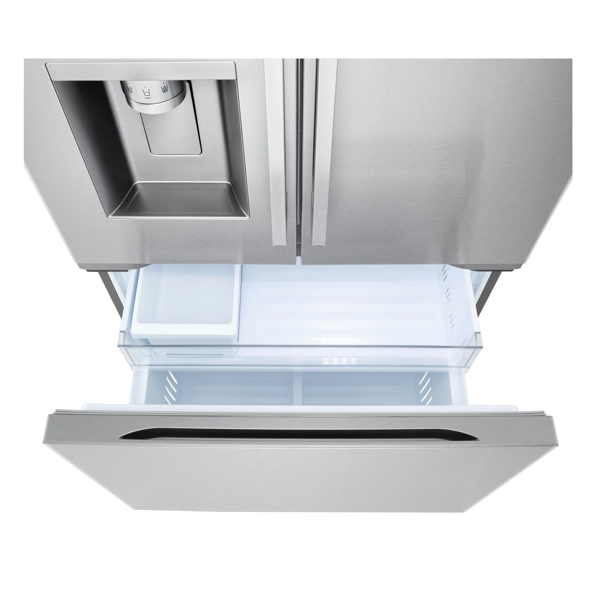 LG 36" 23.7 Cu. Ft. Smudge-Resistant Stainless Steel Counter-Depth MAX Smart Refrigerator with Zero Clearance Hinge System - LF24Z6330S - Image 7