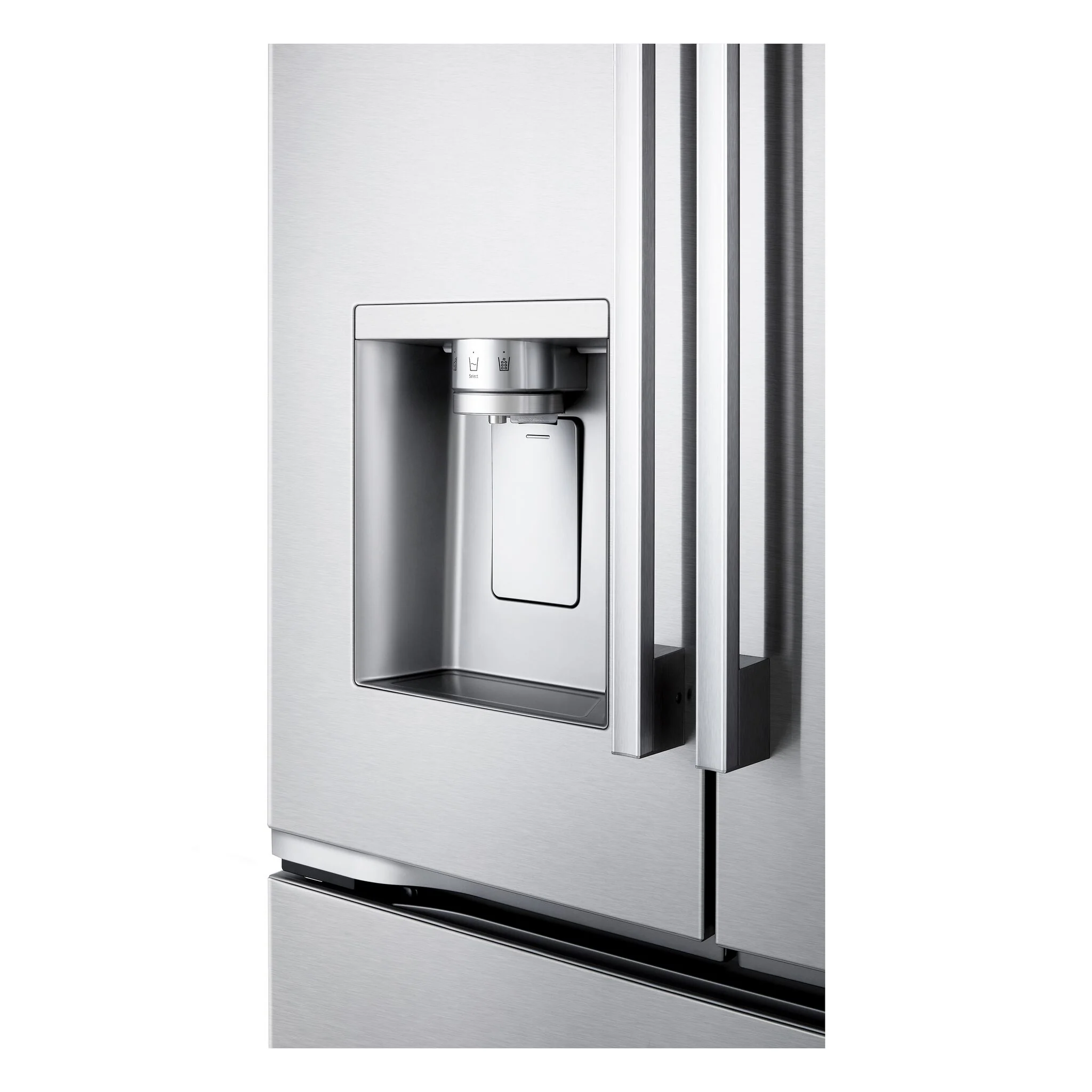 LG 35.75" 24 Cu. Ft. Smudge Resistant Stainless Steel Counter-Depth MAX™ with Zero Clearance™ French Door Refrigerator - LF24Z6530S - Image 5