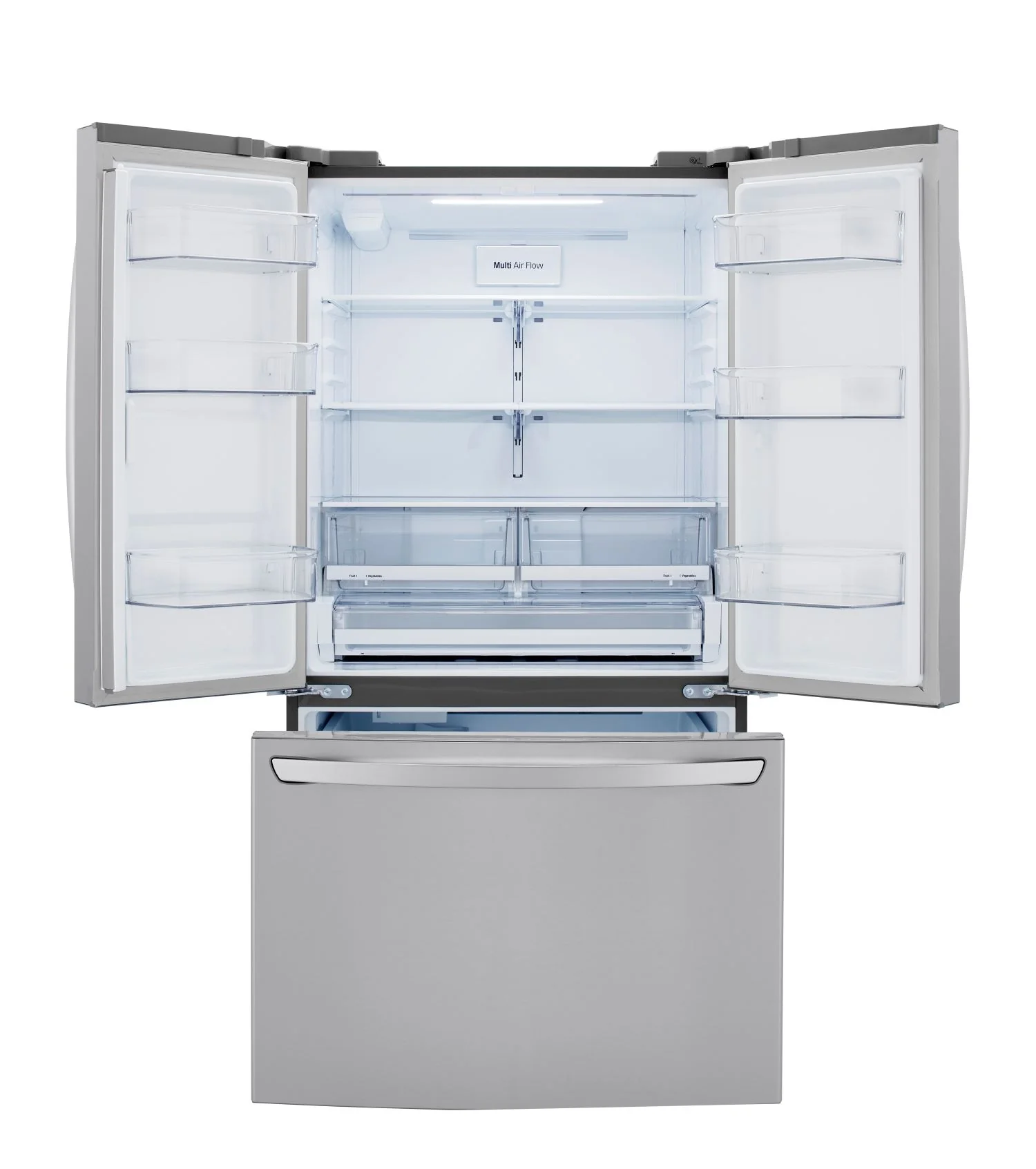 LG Stainless Steel Smart French Door Refrigerator (29 Cu. Ft) - LRFCS29D6S - Image 2